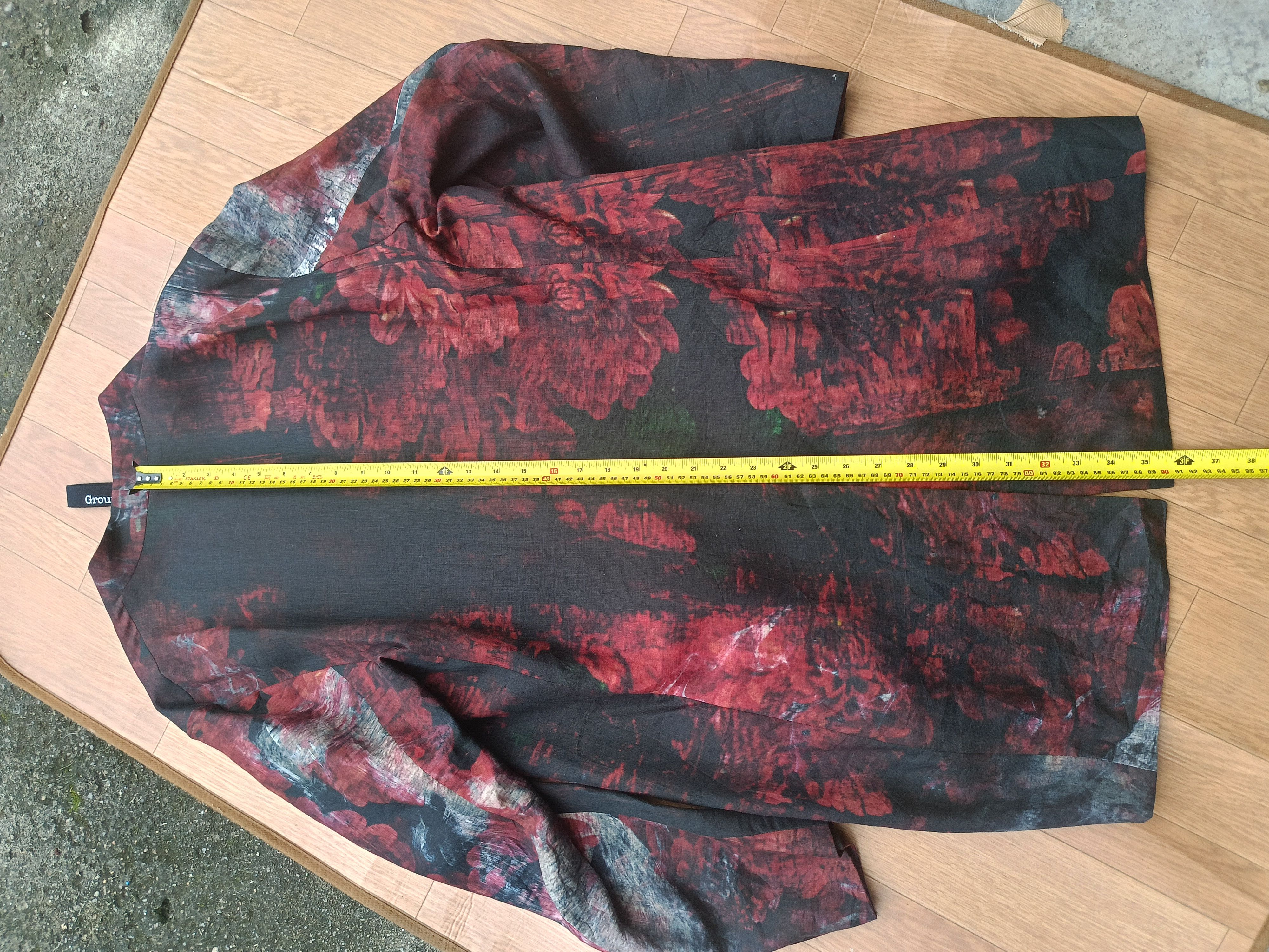 Ground Y SS2023 GROUNDY BY YOHJI YAMAMOTO FIREWORKS COLLARLESS JACKET Size US M / EU 48-50 / 2 - 14 Thumbnail