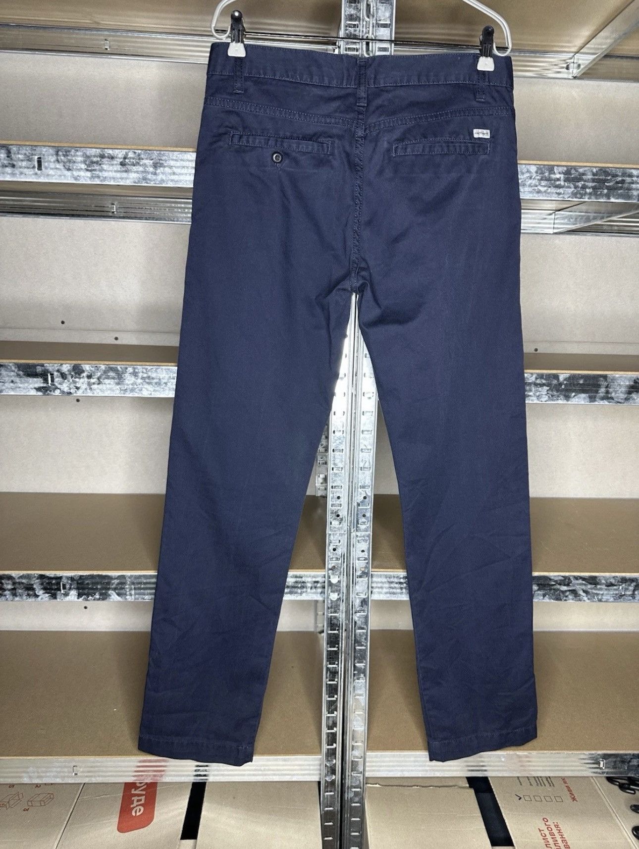 Carhartt Carhartt Station Pant Navy Blue Chino Trousers 30x32 Size US 30 / EU 46 - 2 Thumbnail