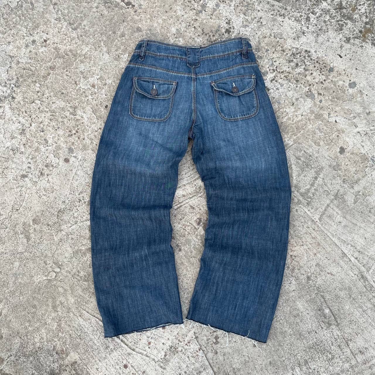 Cherokee Vintage Japanese Style Women’s Baggy Jeans Cherokee Y2K 00s Size 32" / US 10 / IT 46 - 2 Thumbnail
