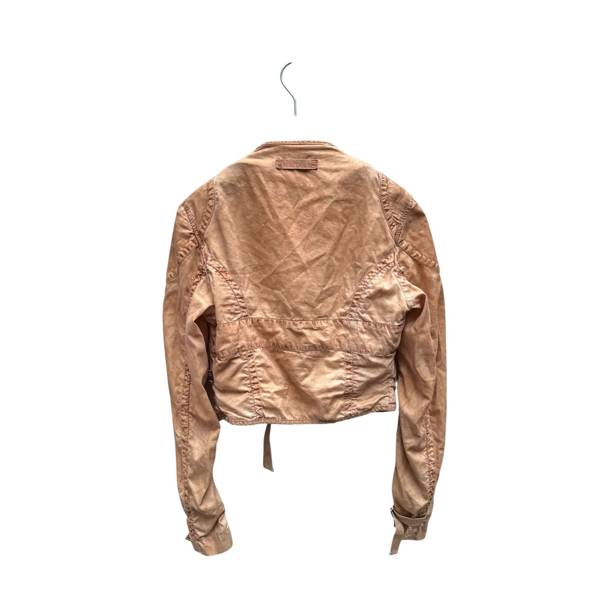 Jean Paul Gaultier Vintage Beige / Bronze Cotton Jacket Size S / US 4 / IT 40 - 4 Thumbnail