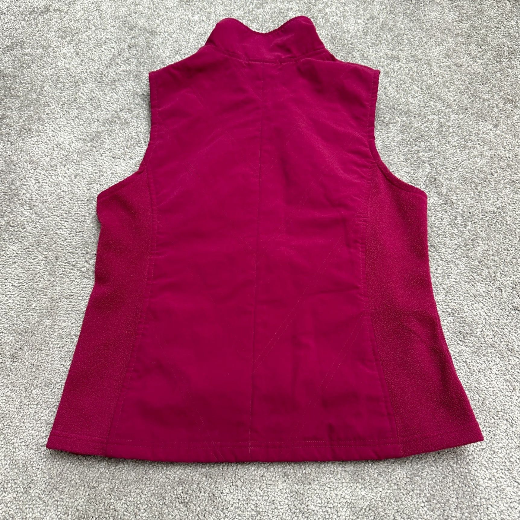Vintage Columbia Vest Womens Small Red Full Zip High Neck Outdoor Hiking Size S / US 4 / IT 40 - 2 Thumbnail