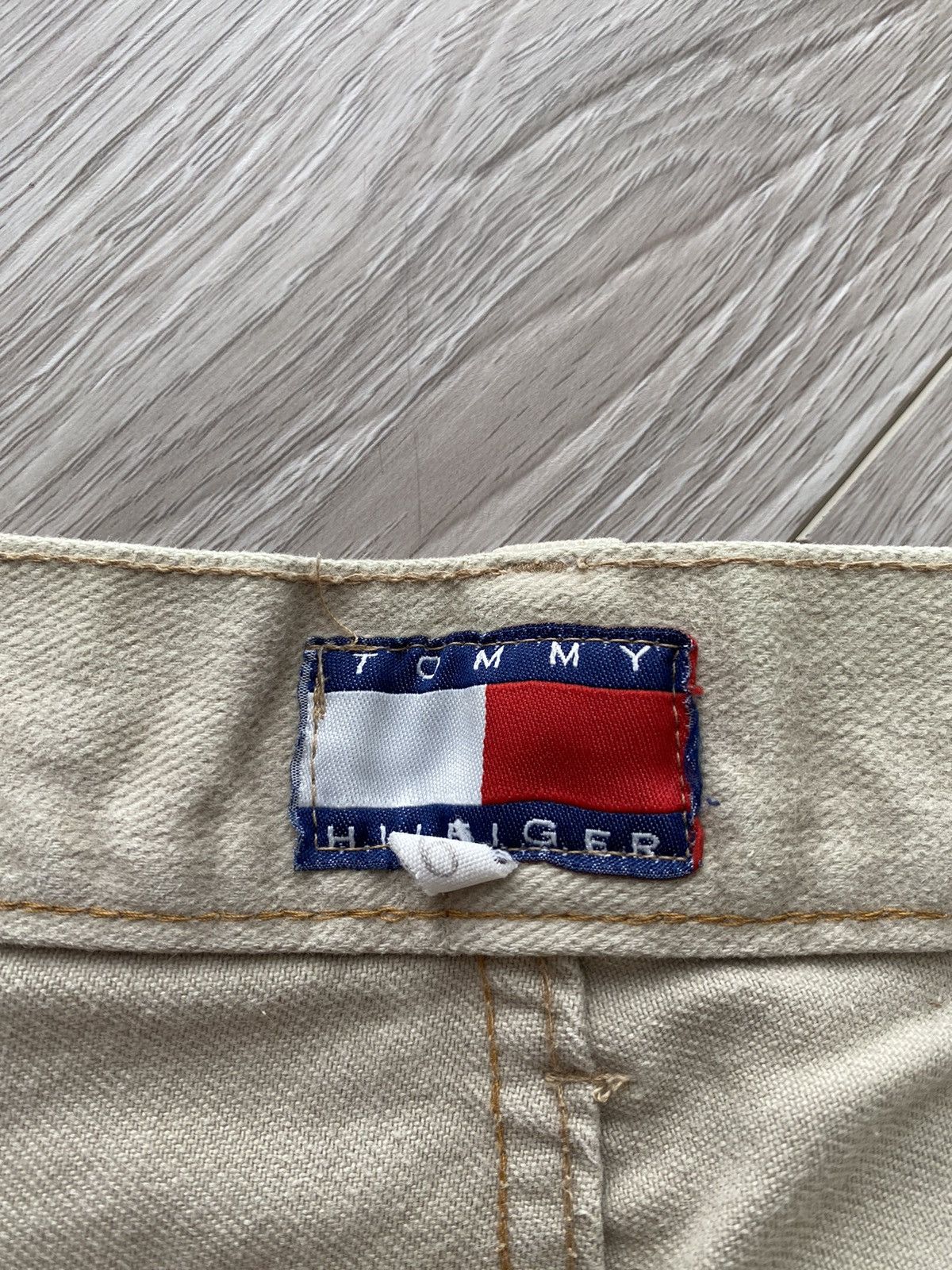 JNCO × Tommy Hilfiger × Vintage Crazy Vintage Y2K Baggy Multi-Pocket Skater Jeans JNCO Cargo Size US 34 / EU 50 - 7 Thumbnail