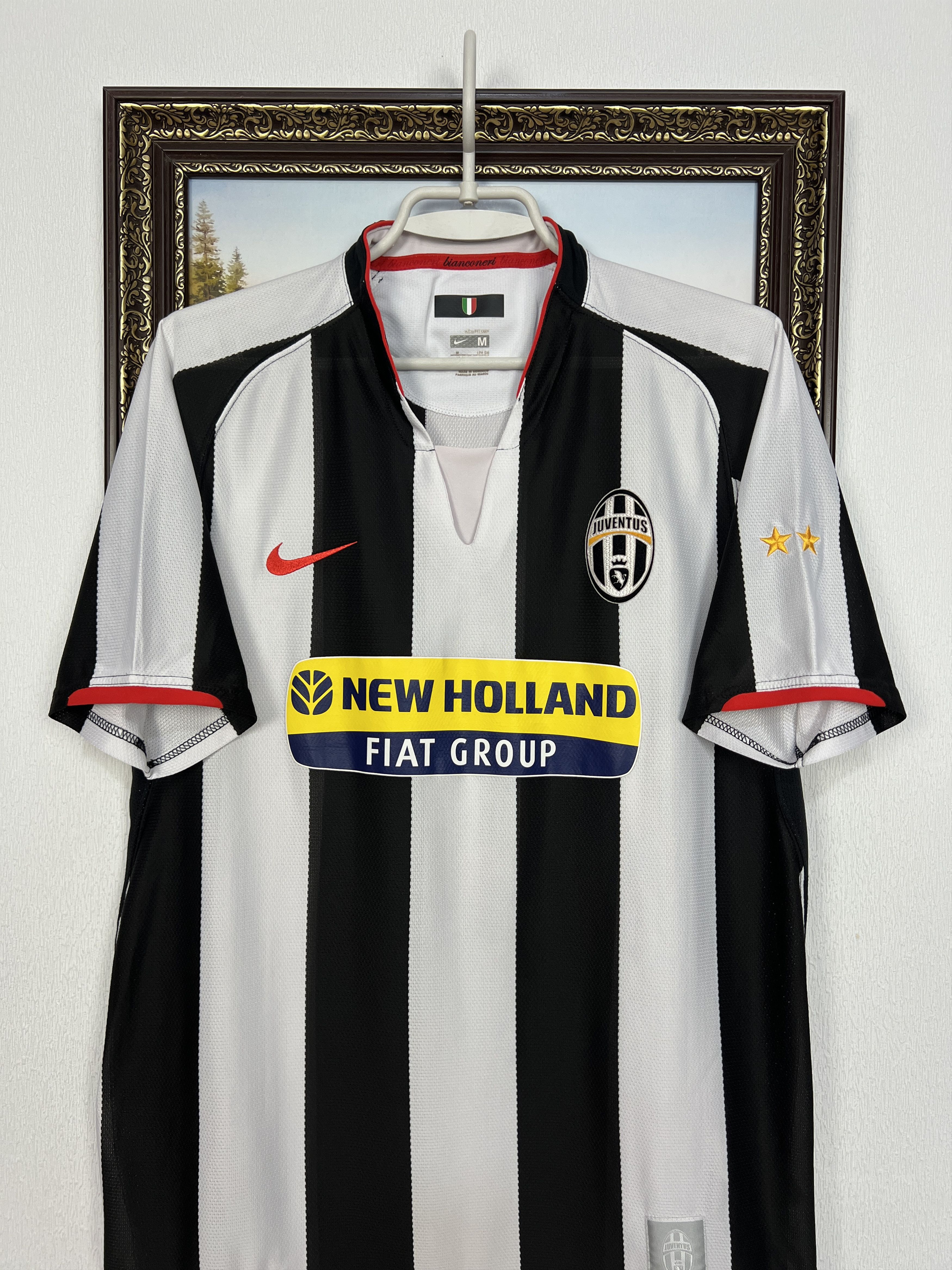 Nike Juventus Home football shirt 2007 Soccer Nike Maglia Mens Size US M / EU 48-50 / 2 - 2 Thumbnail