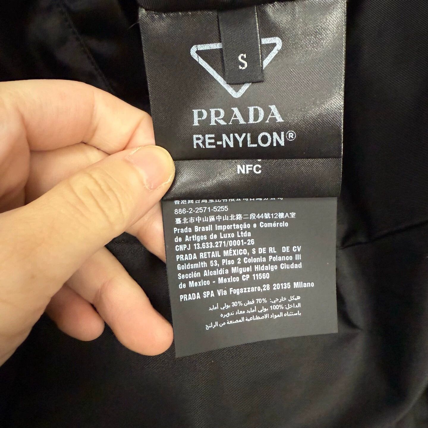 Prada Prada 24 Recycled Nylon Reversible Tri Logo Jacket S Size S / US 4 / IT 40 - 4 Thumbnail