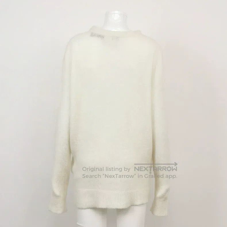 Brunello Cucinelli Brunello Cucinelli Mohair and wool blend letter logo round Size US M / EU 48-50 / 2 - 2 Thumbnail