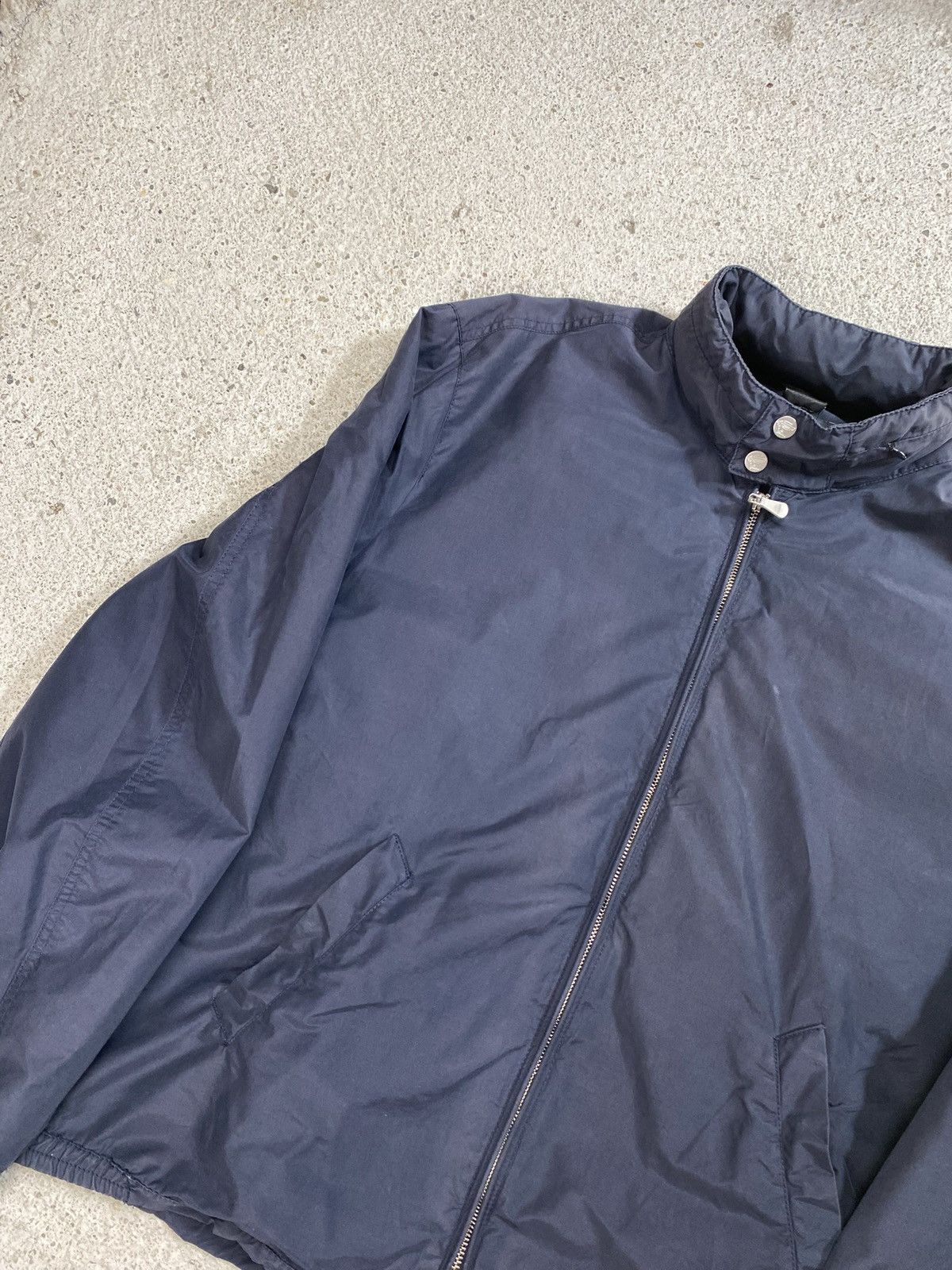 Versace Vintage versace sport windbreaker bomber jacket navy Size US L / EU 52-54 / 3 - 13 Thumbnail
