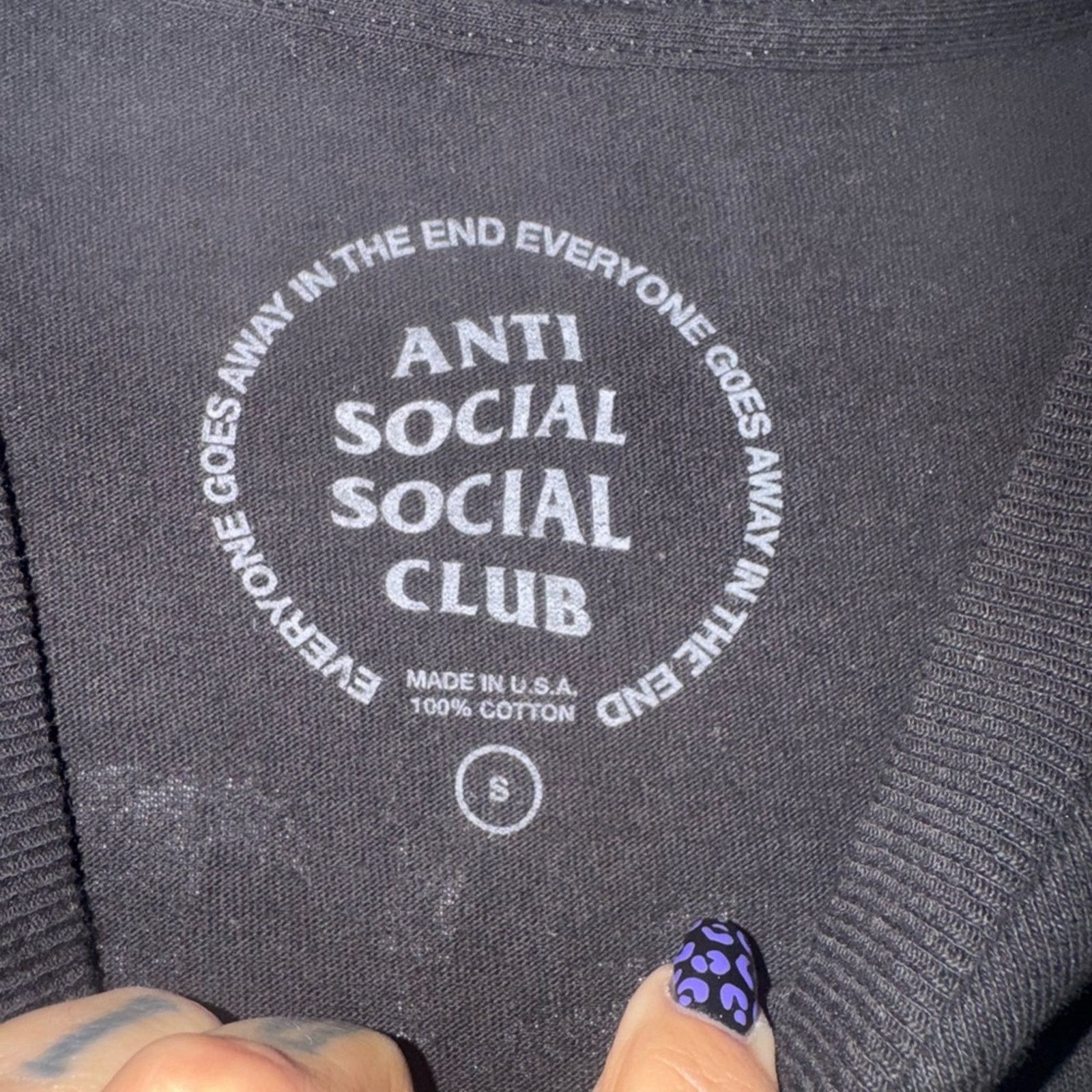 Anti Social Social Club Anti Social Social Club Logo 2 Tee (SS21) size small Size US S / EU 44-46 / 1 - 2 Thumbnail