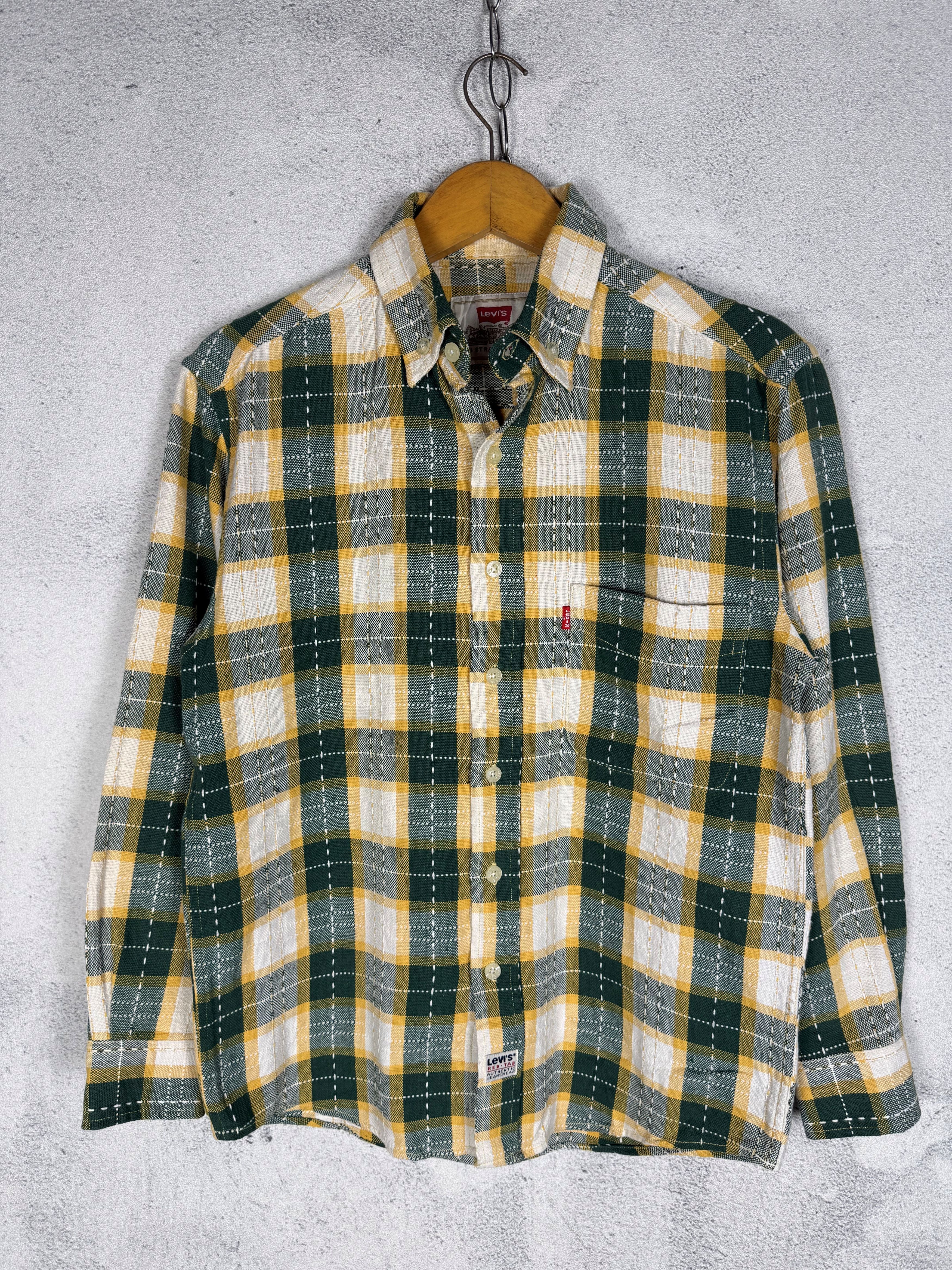 Levi's Levi’s Woven Pattern Check Shirt with Stitch Detailing Size US S / EU 44-46 / 1 - 3 Thumbnail