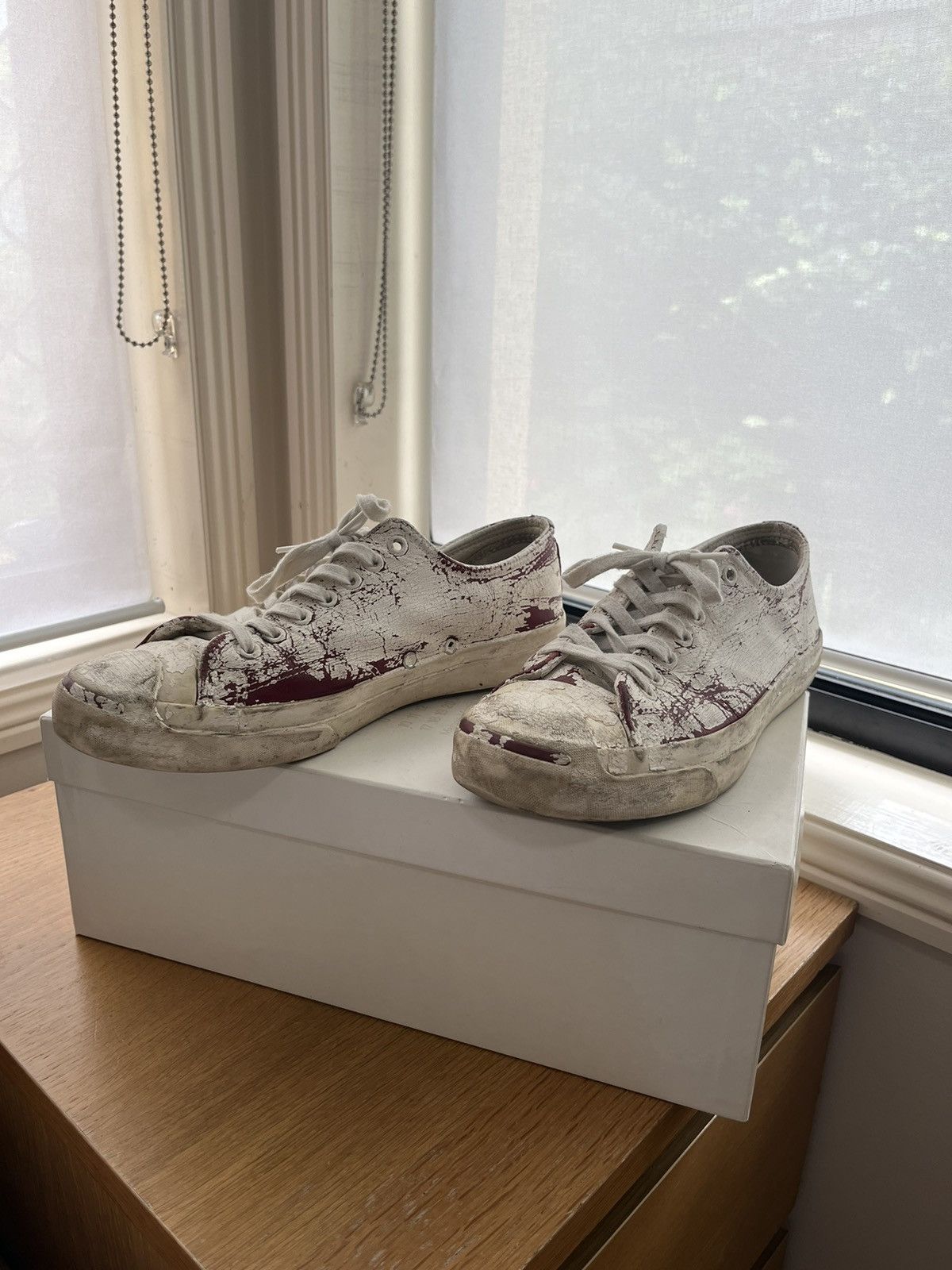 Converse Maison Margiela Maison Margiela x Converse Painted Jack Purcell Grailed