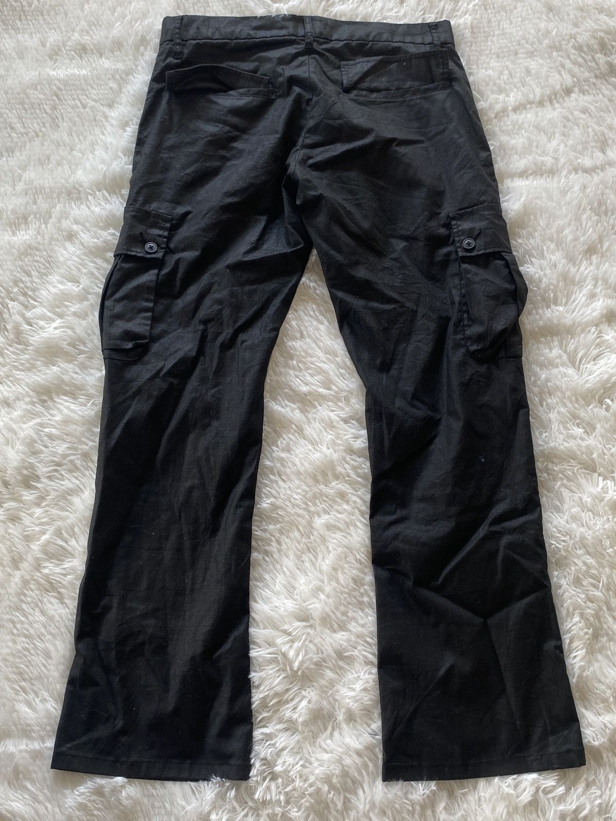 Issey Miyake 💥TETE HOMME By Issey Miyaki Cargo Pants nice design Size 30" / US 8 / IT 44 - 6 Thumbnail