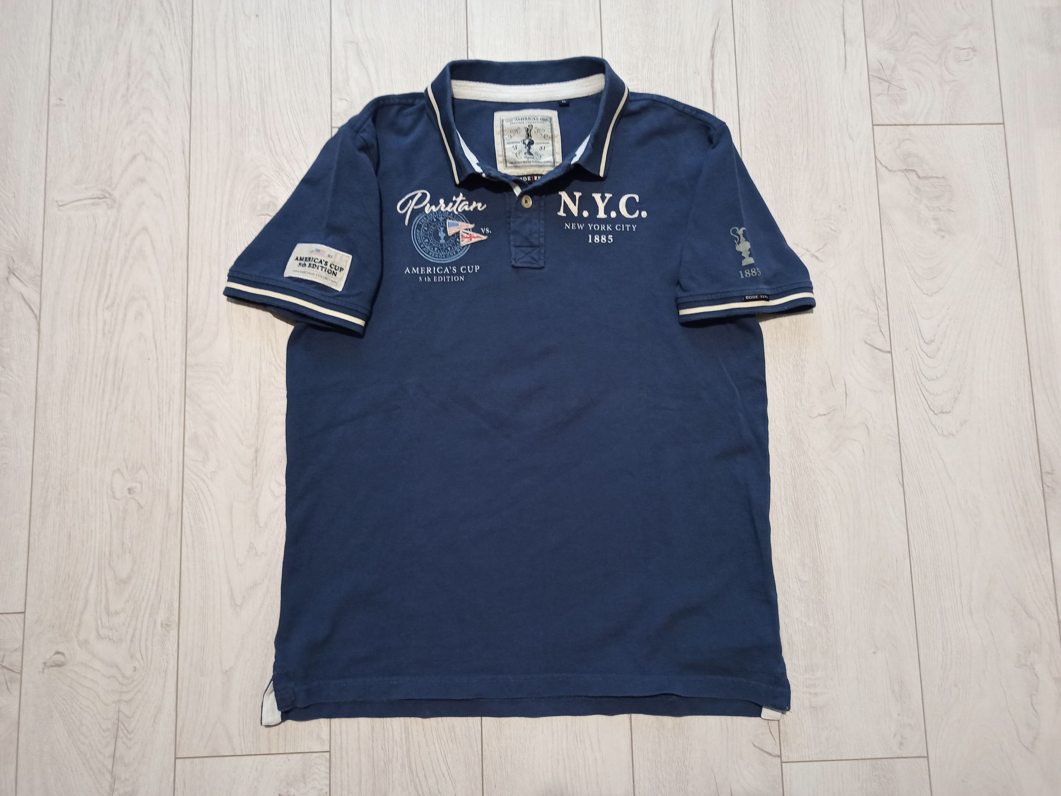 Puritan Puritan Americas cup 5 th edition Polo Shirt Size US L / EU 52-54 / 3 - 4 Thumbnail