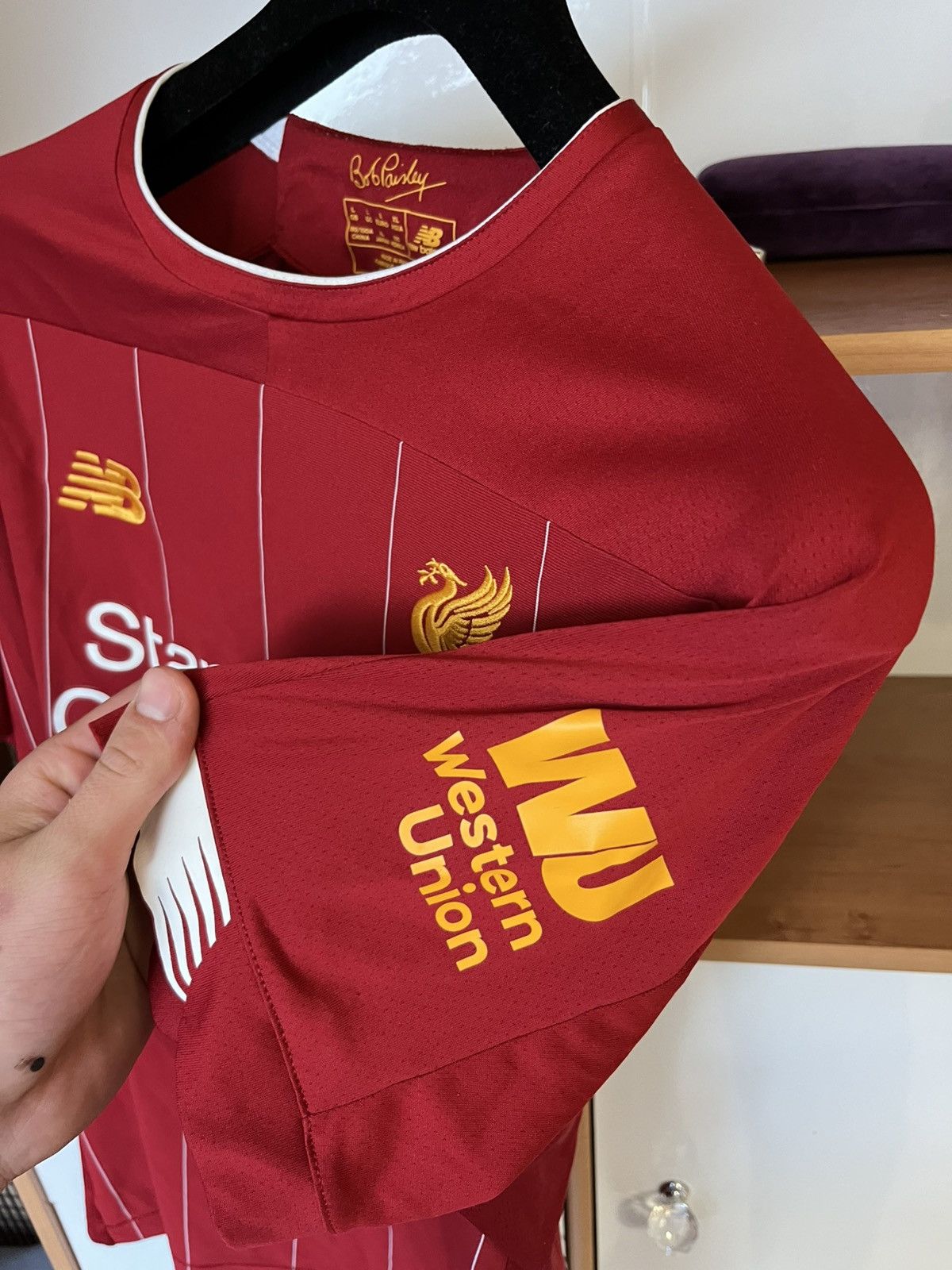 New Balance liverpool jersey Size US L / EU 52-54 / 3 - 3 Thumbnail