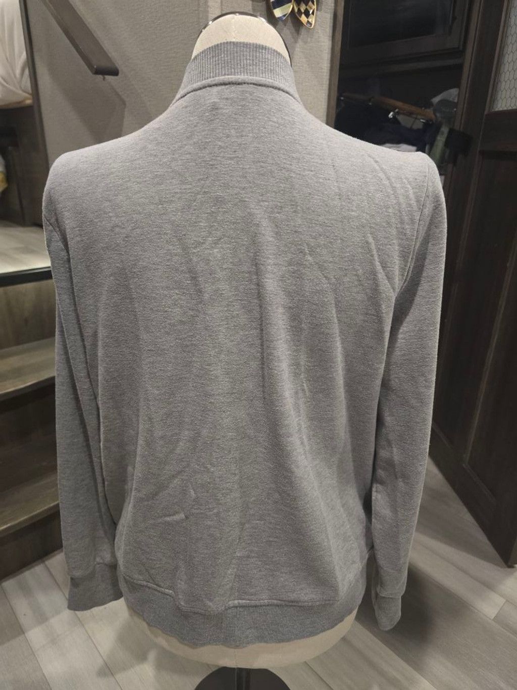 Bebe Women's Bebe Gray Zipper Front Sweatshirt Size 1X Size XL / US 12-14 / IT 48-50 - 4 Thumbnail