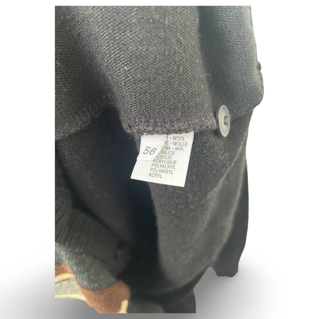 Vintage Vtg coloured wool blend cardigan #813 Size US XL / EU 56 / 4 - 2 Thumbnail