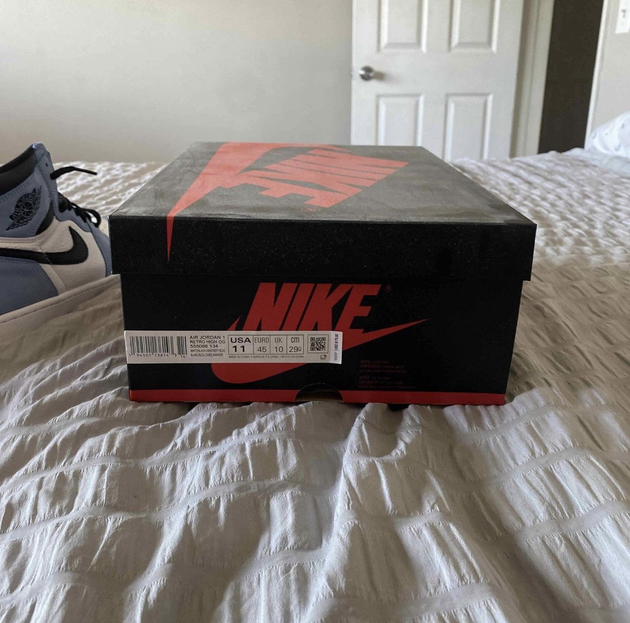 Jordan Brand Jordan 1 University Blue Size US 11 / EU 44 - 7 Thumbnail