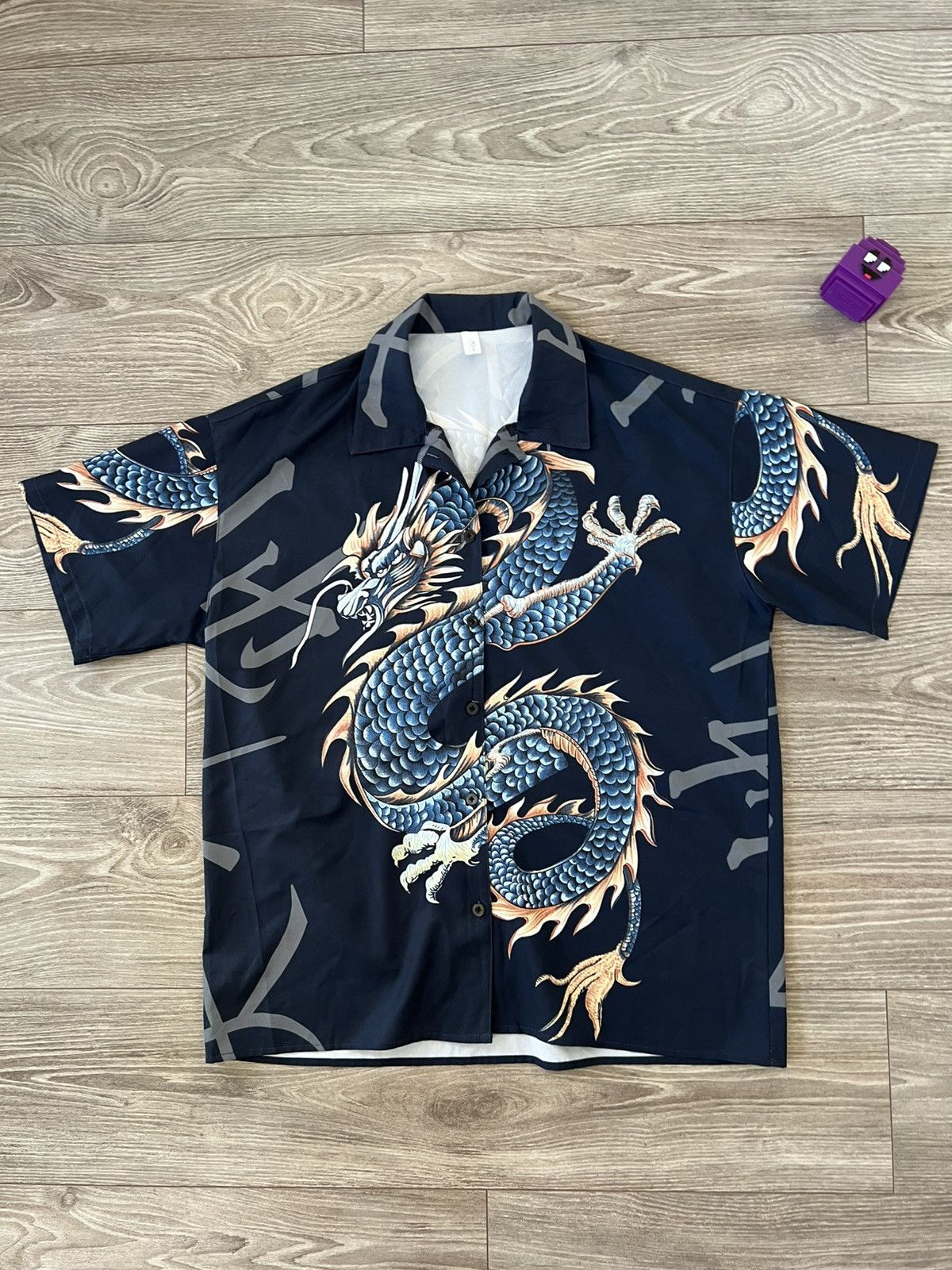 Affliction ‼️Archival Japanese Style Dragon Y2k Lite Weight Silk Tee‼️ Size US L / EU 52-54 / 3 - 9 Thumbnail