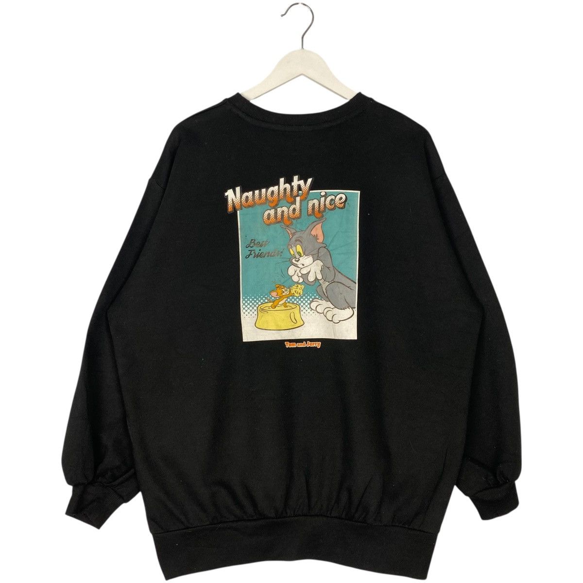 Vintage Vintage Tom And Jerry Sweatshirt Crewneck Dark Brown Size XL Size XL / US 12-14 / IT 48-50 - 1 Thumbnail