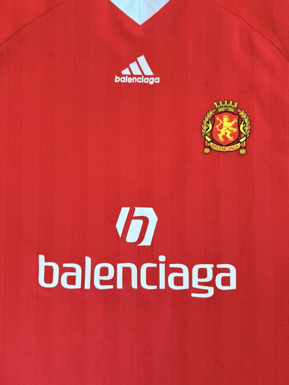 Balenciaga BALENCIAGA X ADIDAS Oversized Soccer Jersey Size US M / EU 48-50 / 2 - 5 Thumbnail