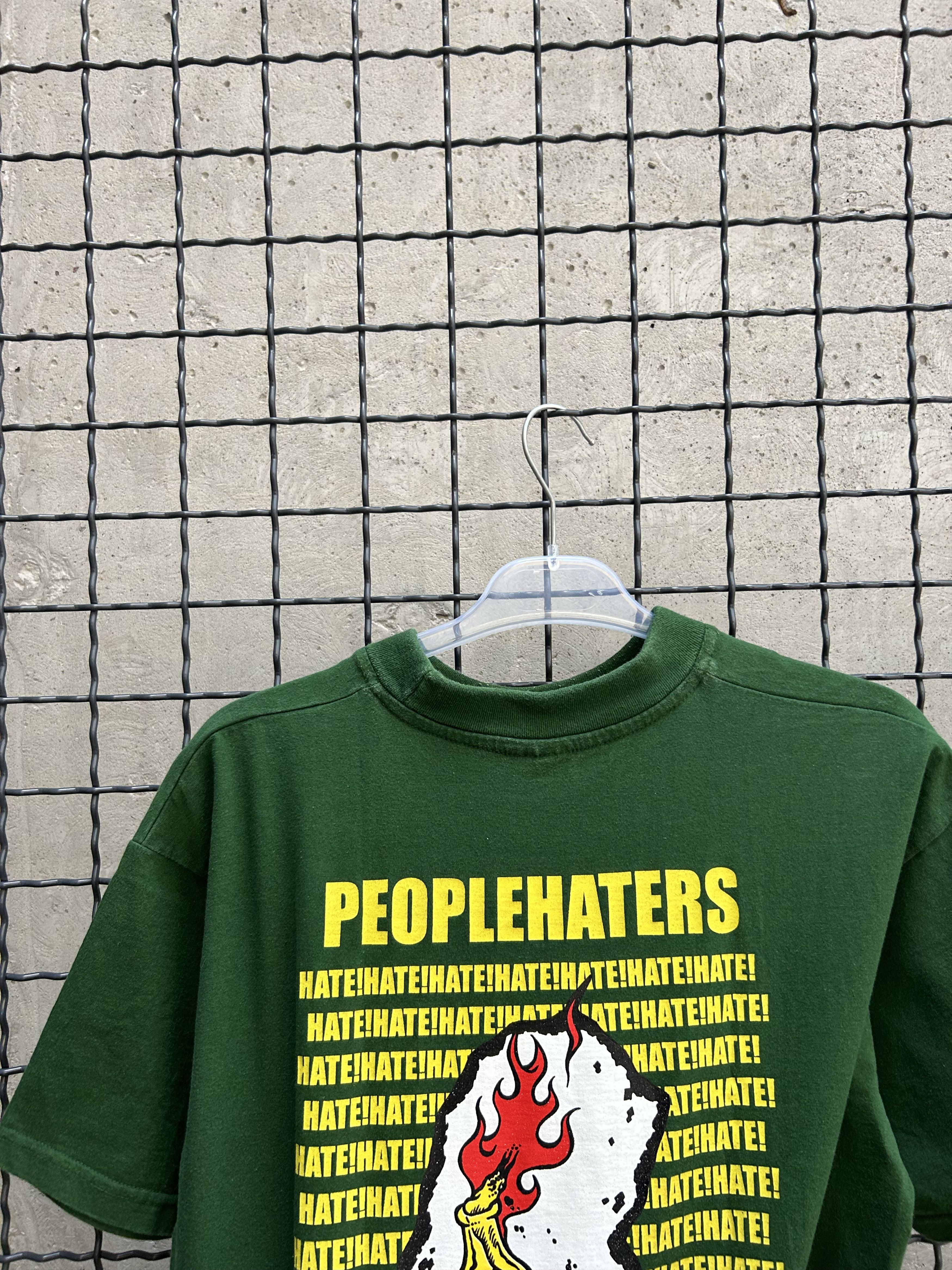 Band Tees Vintage 90s The People Haters Love to Hate Punk Band T-shirt Size US M / EU 48-50 / 2 - 12 Thumbnail