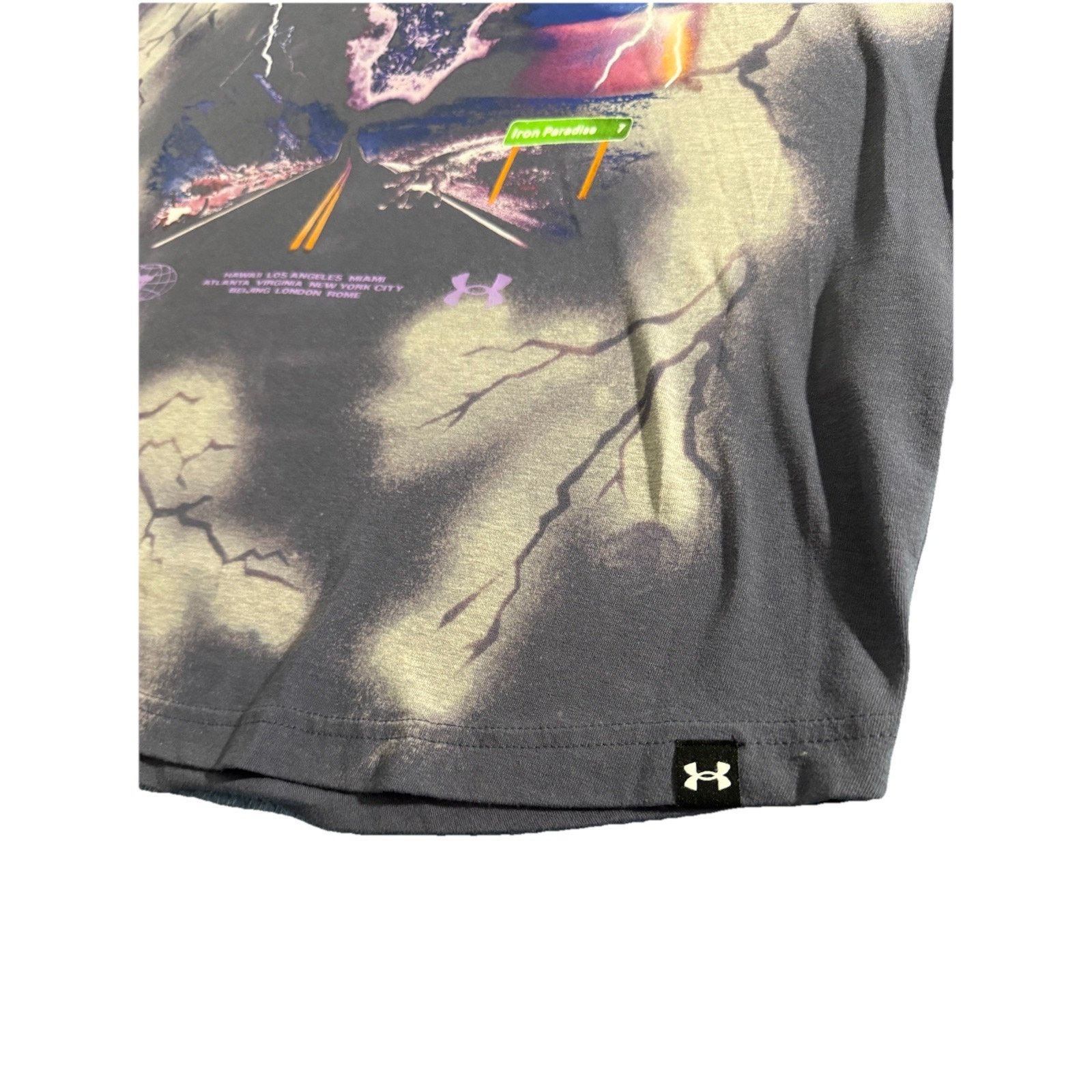 Under Armour 1 Of 1 Custom Under Armour Project Rock Shirt Worldwide Bull Size US L / EU 52-54 / 3 - 6 Thumbnail