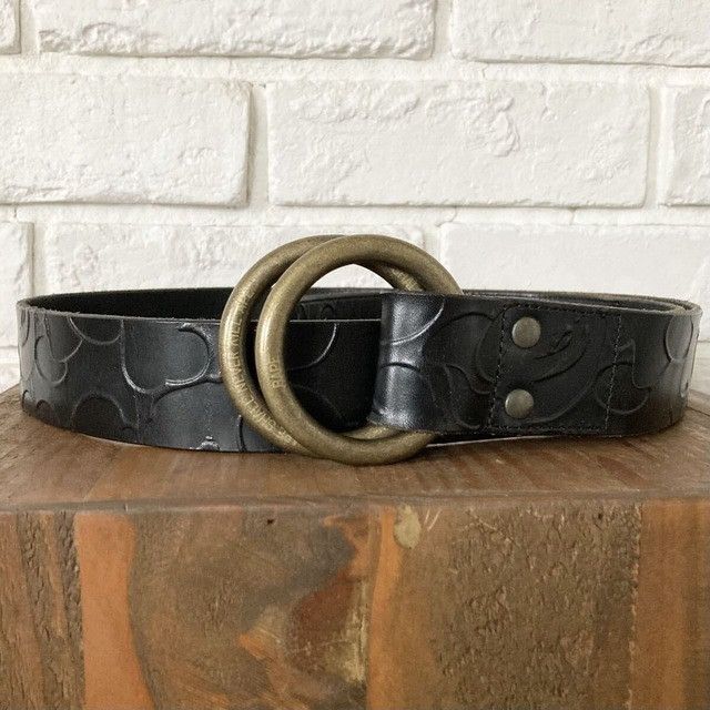 完売品‼️A BATHING APE REVERSIBLE BELT Bape BAPE REVERSIBLE LEATHER BELT | Grailed