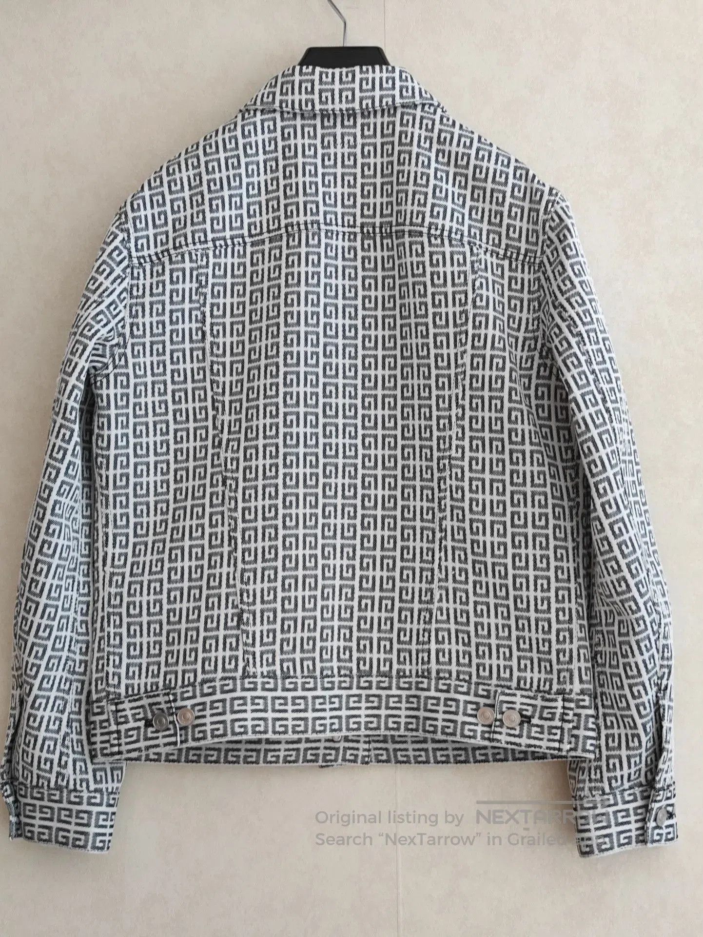 Givenchy Givenchy 4G Logo White Denim Jacket. Size US S / EU 44-46 / 1 - 2 Thumbnail