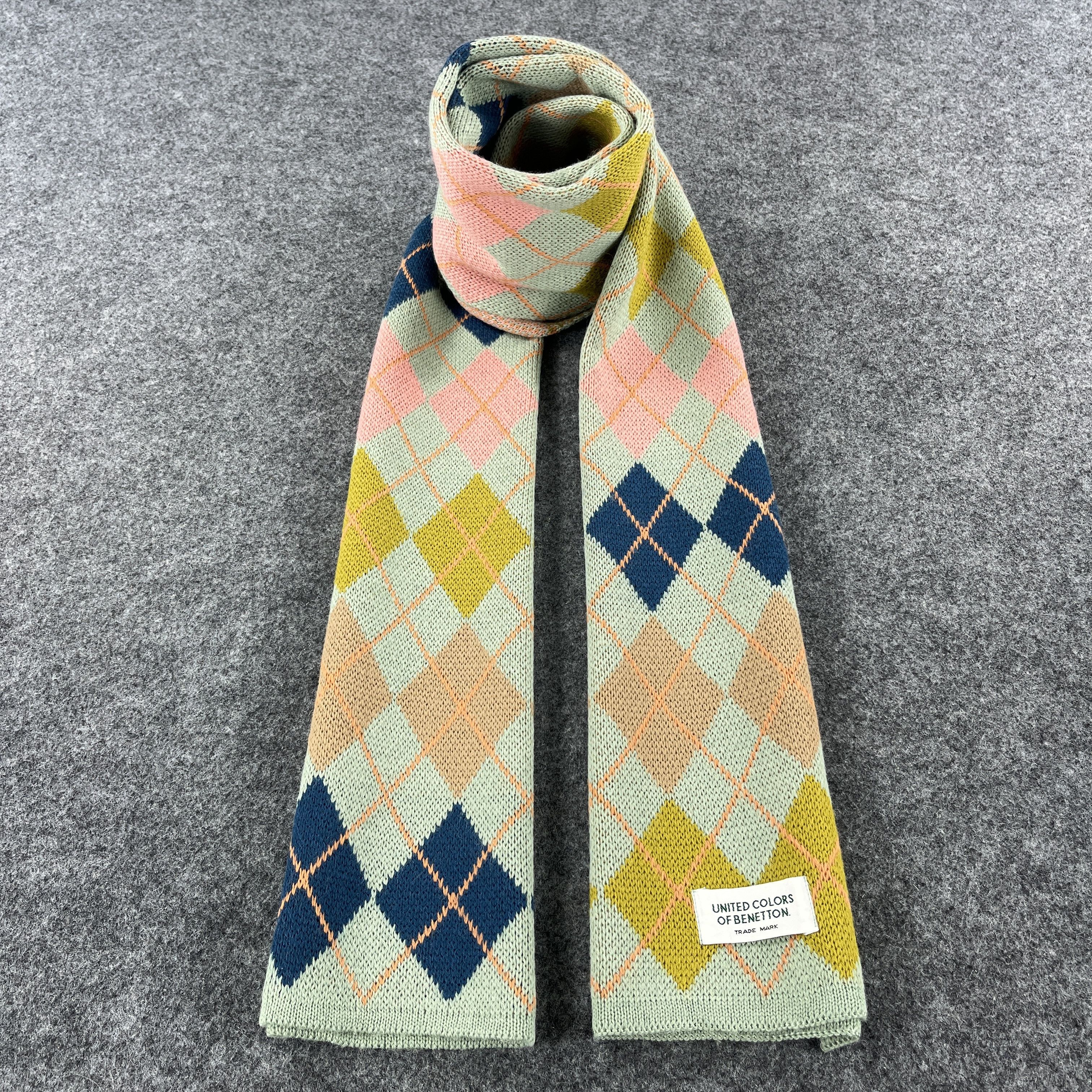 Other × United Colors Of Benetton United Colors Of Benetton Scarf / Muffler / Neckwear T1416 Size ONE SIZE - 1 Thumbnail