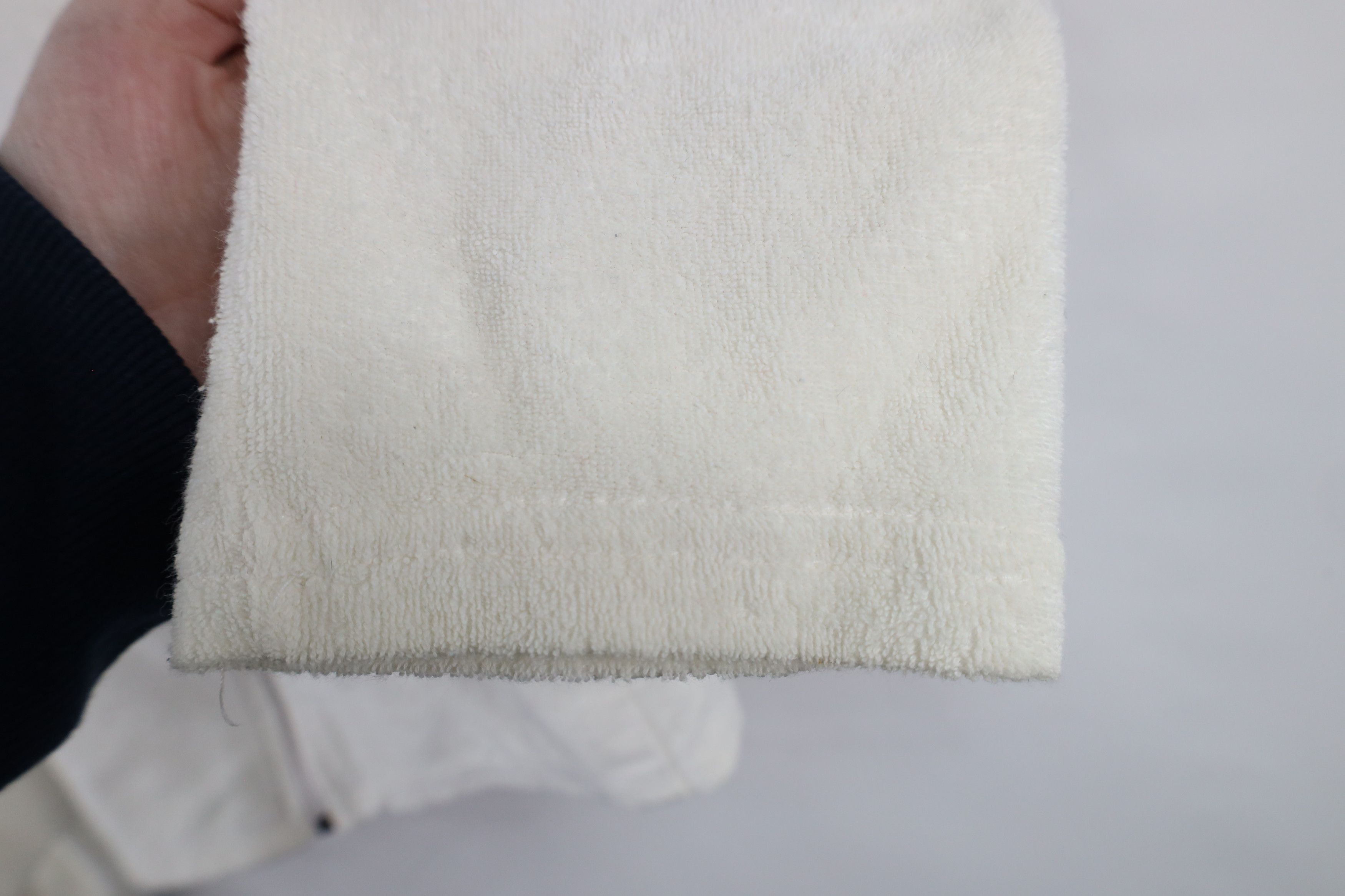 Vintage Vintage 90s Y2K Babydoll Terry Cloth Hoodie White USA Size XL / US 12-14 / IT 48-50 - 8 Thumbnail