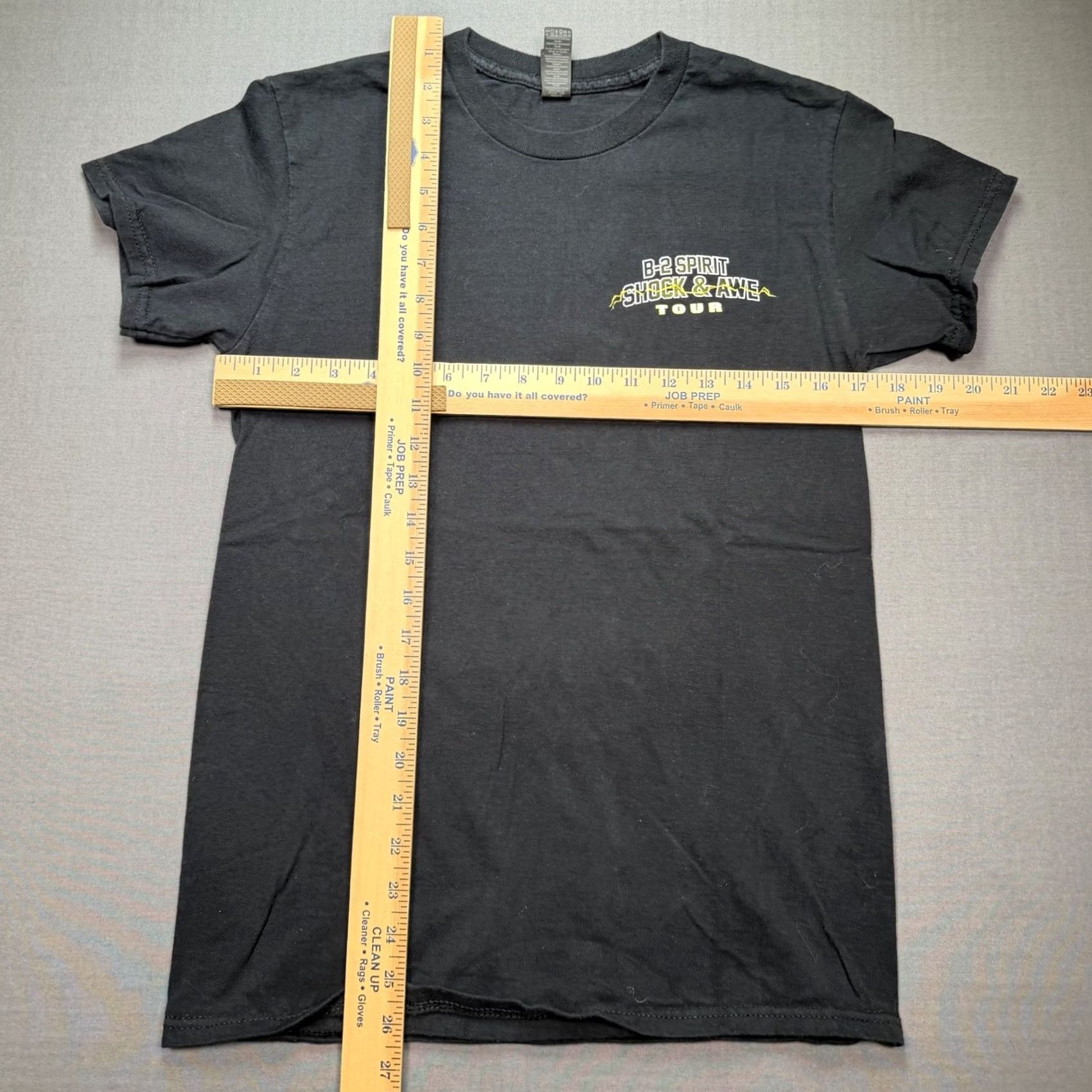 ESPIRIT Northrop Grumman Shirt Men S Black Planes Spirit B2 Stealth Bomber T-Shirt Short Sleeve Crew Neck Graphic Print USA Aerospace Mens Size US S / EU 44-46 / 1 - 6 Thumbnail