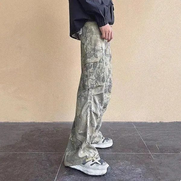 Other Hagiwara x Reiko Camouflage Baggy Cargo Pants Size US 32 / EU 48 - 7 Thumbnail