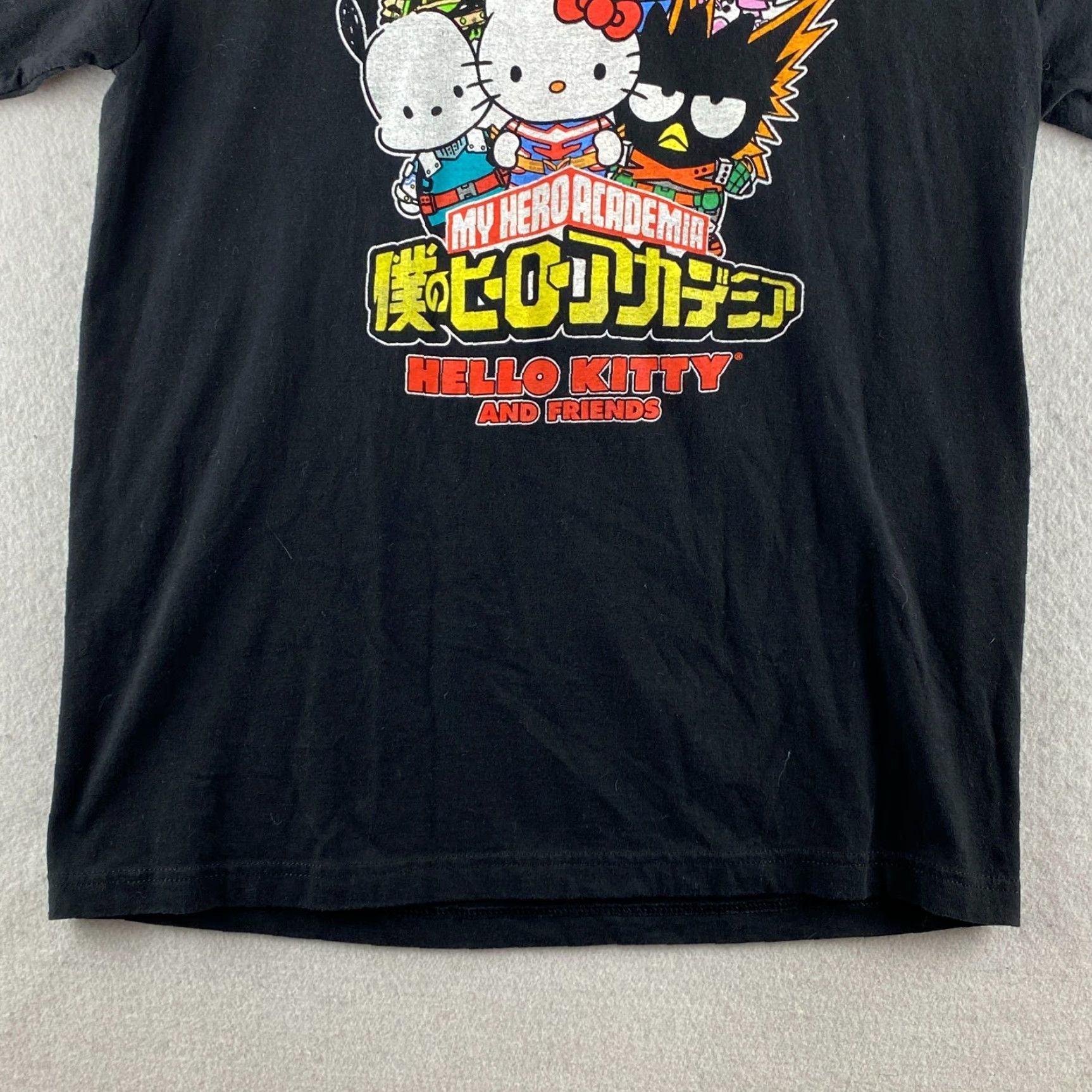 Vintage My Hero Academia Shirt Men M Hello Kitty and Friends Sanrio Graphic Black Shirt M My Hero Academia Hello Kitty Black Sanrio Logo Graphic Men Size US M / EU 48-50 / 2 - 3 Thumbnail