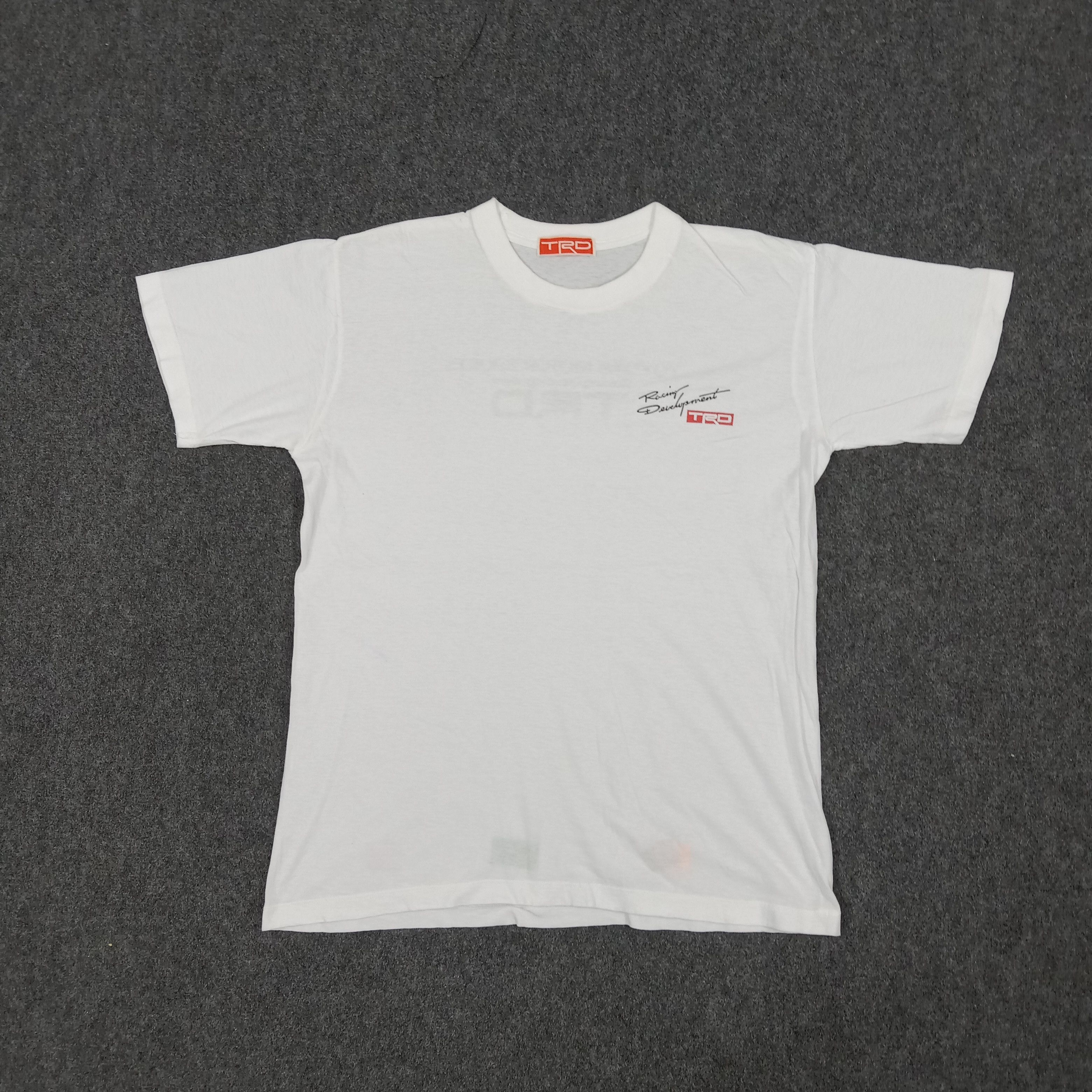 Japanese Brand × Vintage Toyota Racing Development TRD Team Japanese Tshirt Size US M / EU 48-50 / 2 - 3 Thumbnail