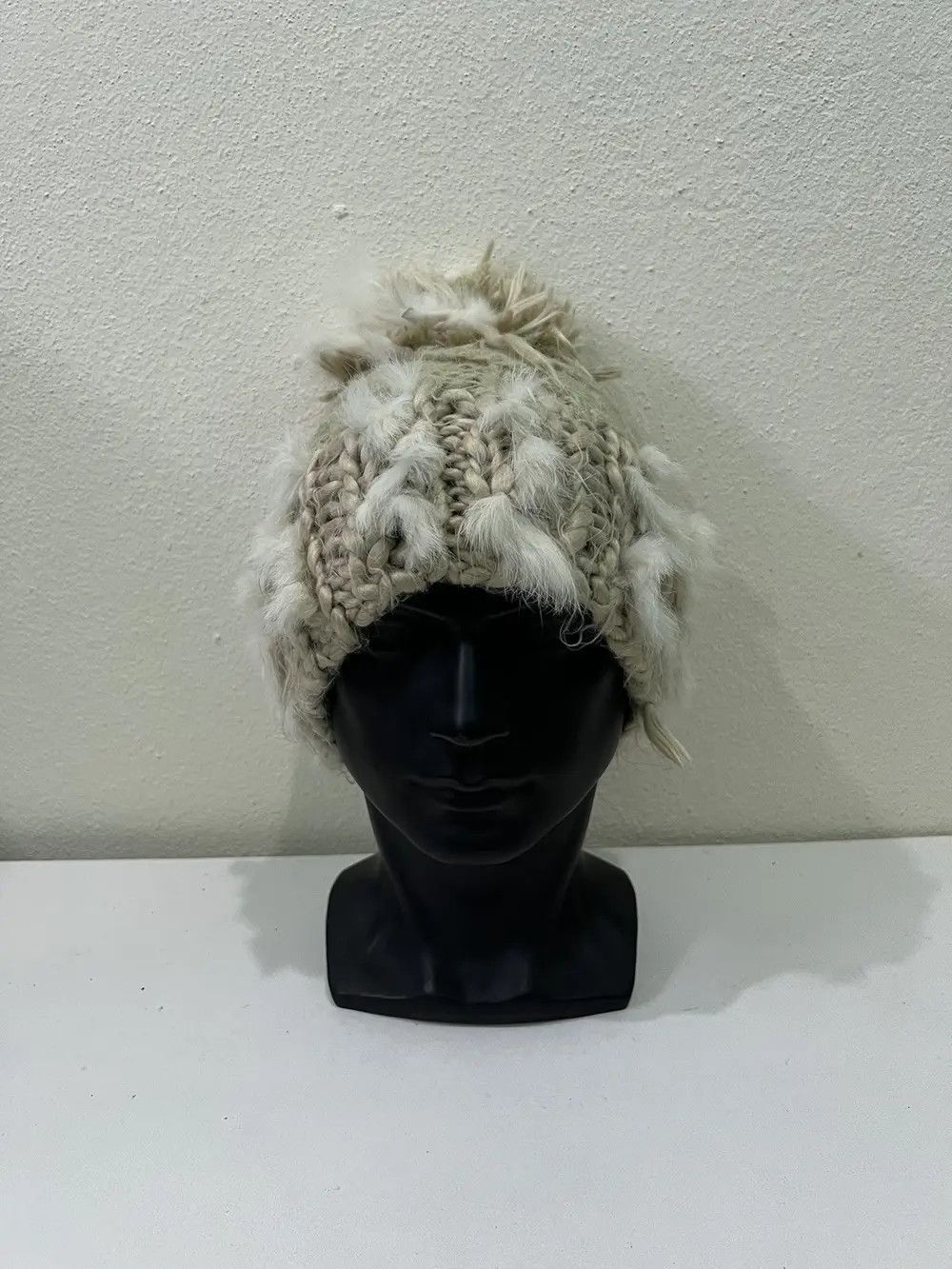 Japanese Brand Japanese Brand iori Fur Fleece Beanie Hat Size ONE SIZE - 2 Thumbnail