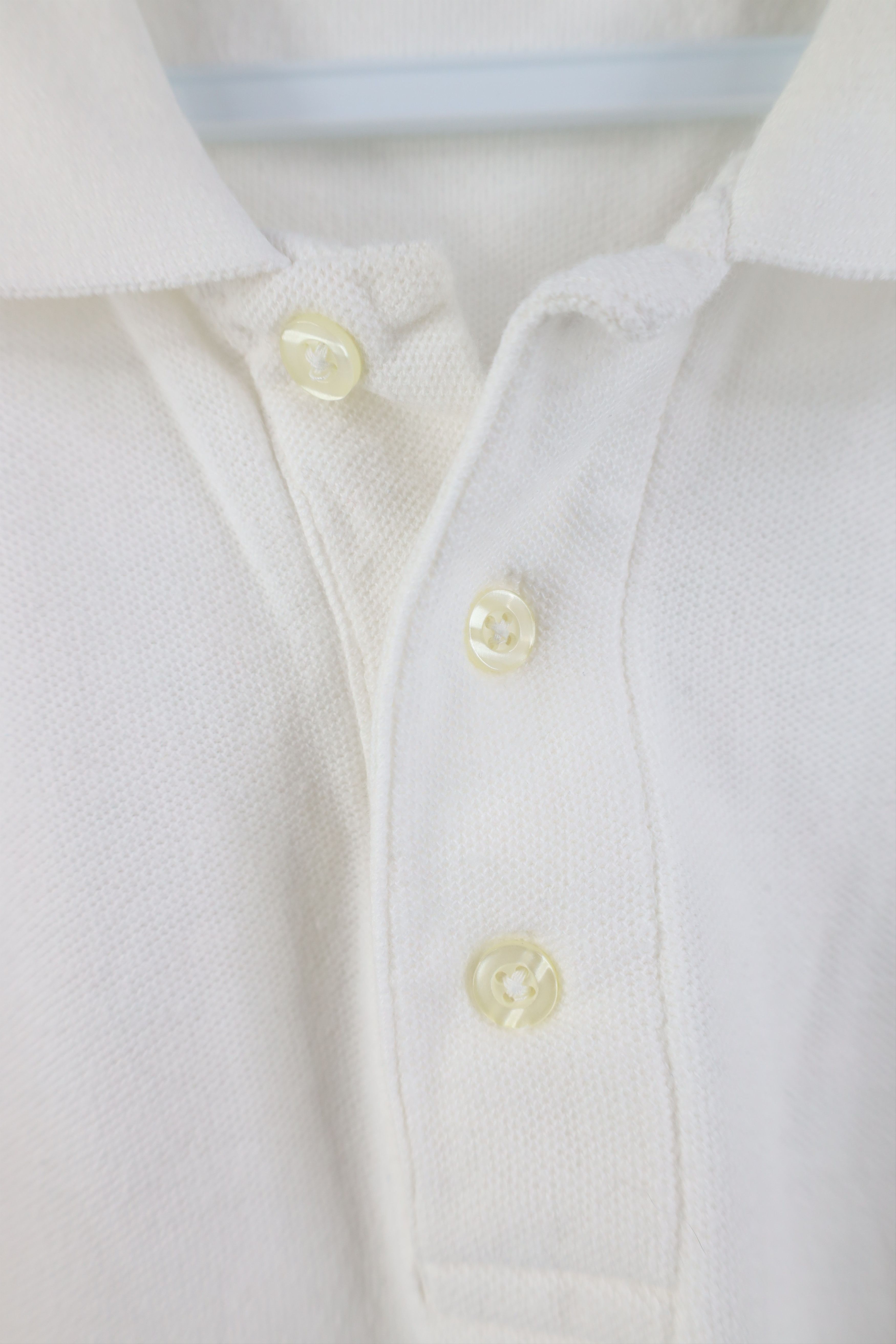 Reebok Vintage 90s Reebok Logo Pique Cotton Knit Golf Polo White Size US L / EU 52-54 / 3 - 6 Thumbnail