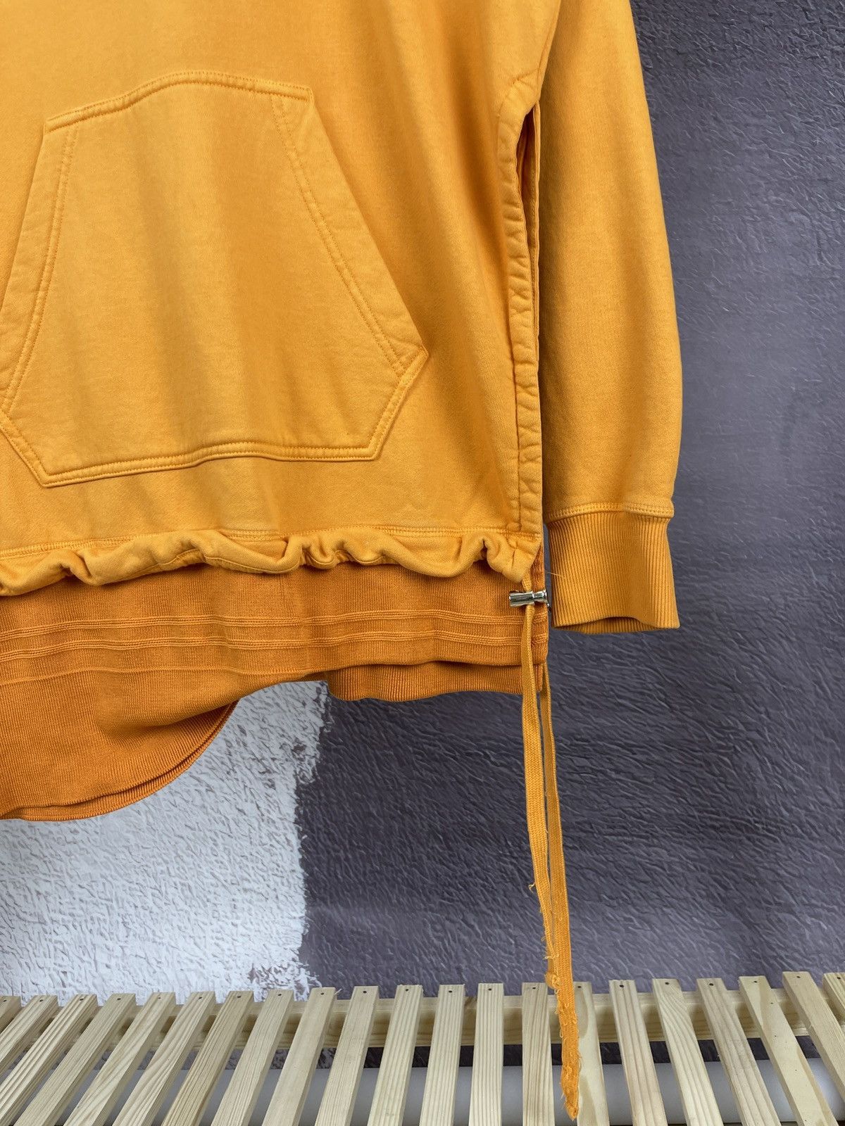 Diesel D-Rollier-Ton Asymmetric deconstruct oversized hoodie