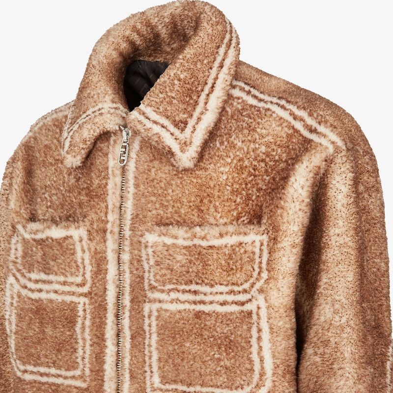 Fendi o1B3y1r0526 Jacket in Brown Size US M / EU 48-50 / 2 - 3 Thumbnail