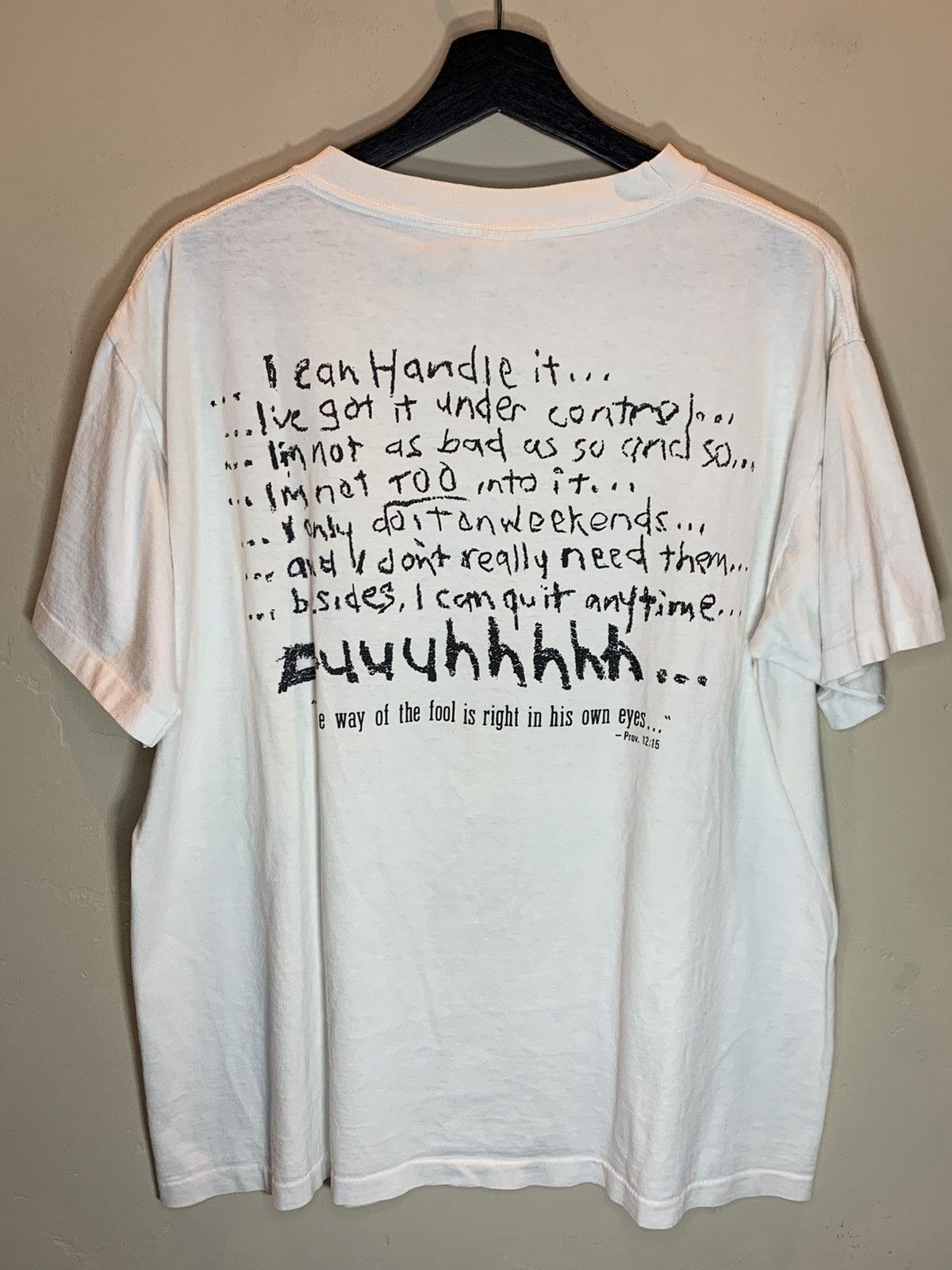 Vintage *RARE* Vintage 1990 Living Epistles Pardy Hardy Jesus Shirt Size US L / EU 52-54 / 3 - 2 Thumbnail