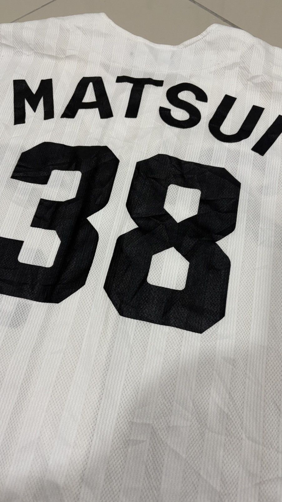 Vintage Chunichi Dragons japan baseball team npb #38 masato matsui Size US L / EU 52-54 / 3 - 6 Thumbnail