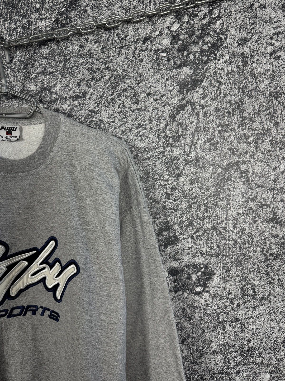 Fubu FUBU Sport Vintage Sweatshirt Embroidered Big Logo Y2K XXL Size US XXL / EU 58 / 5 - 2 Thumbnail