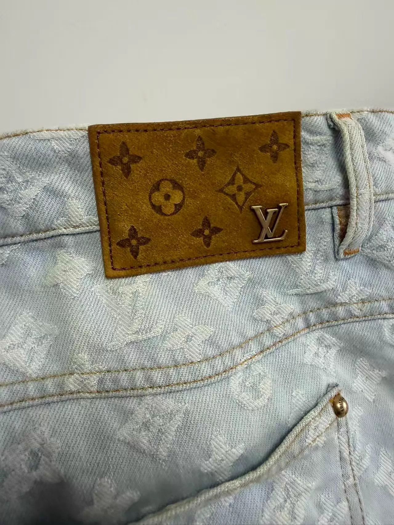 Louis Vuitton LV x Tyler Denim Jeans 31 Size US 31 - 5 Thumbnail