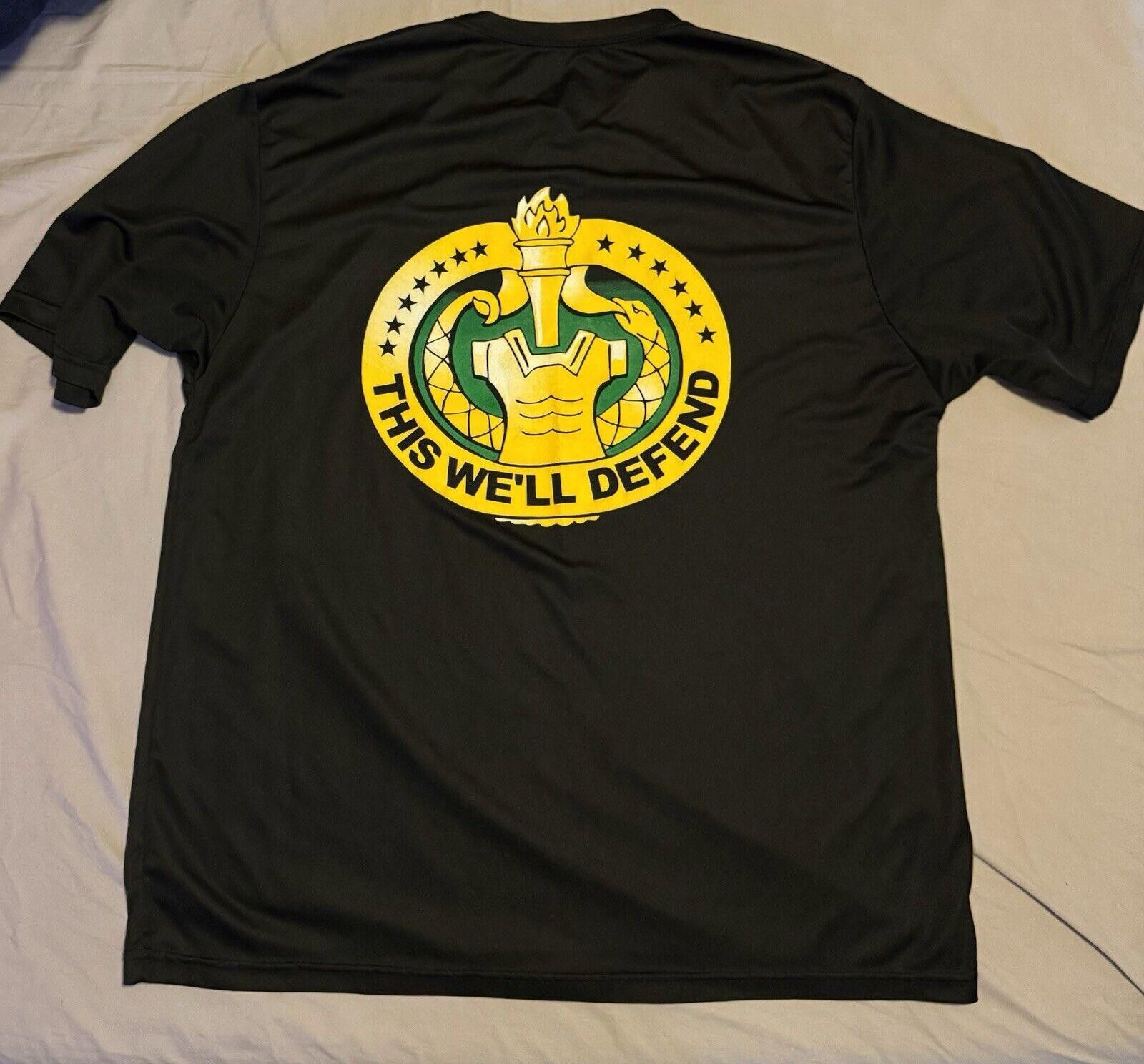 Designer This We’ll Defend Black Shirt Men’s Medium Size US M / EU 48-50 / 2 - 2 Thumbnail