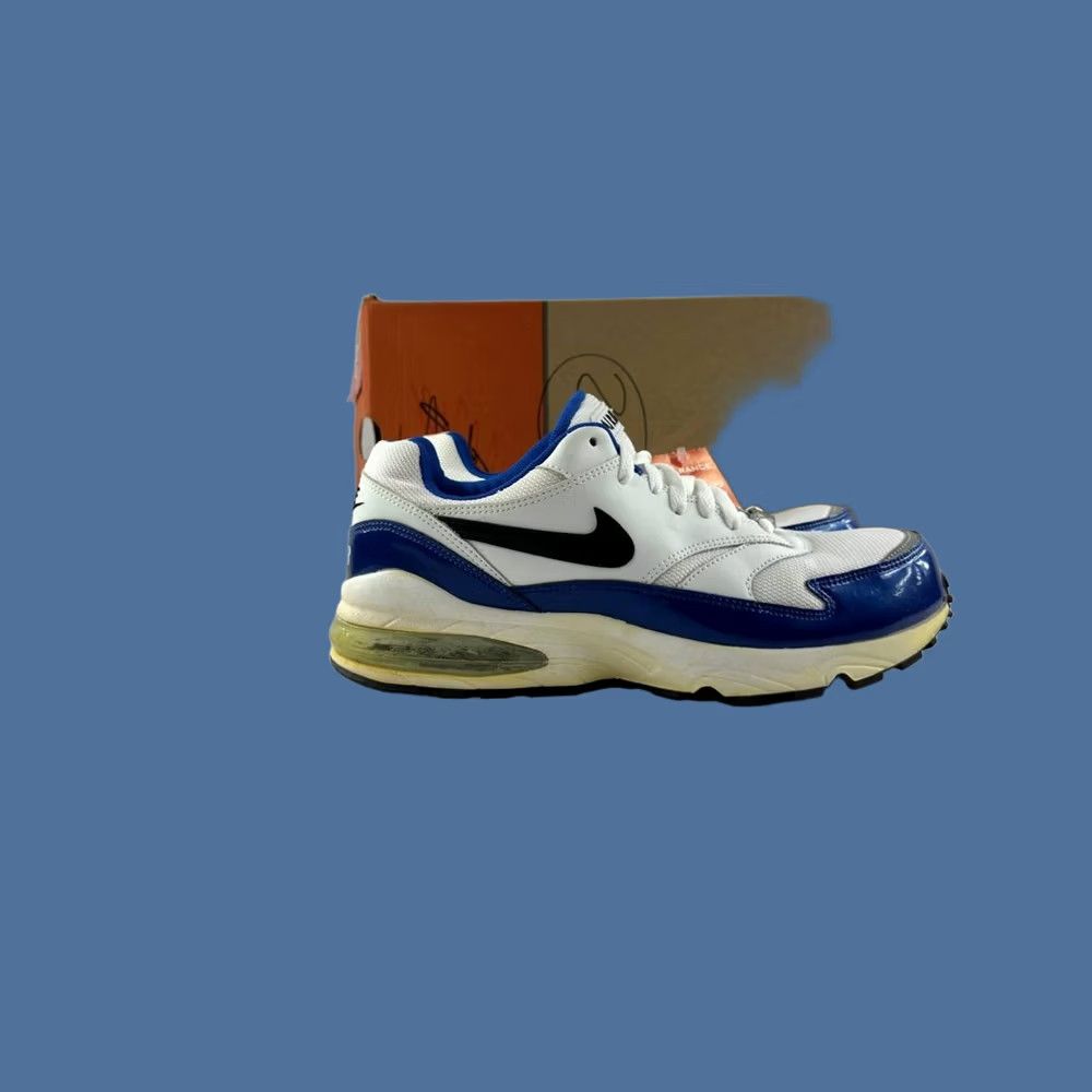 Nike VINTAGE Nike Air Burst 2002 Sneaker Men Blue White  display picture 3