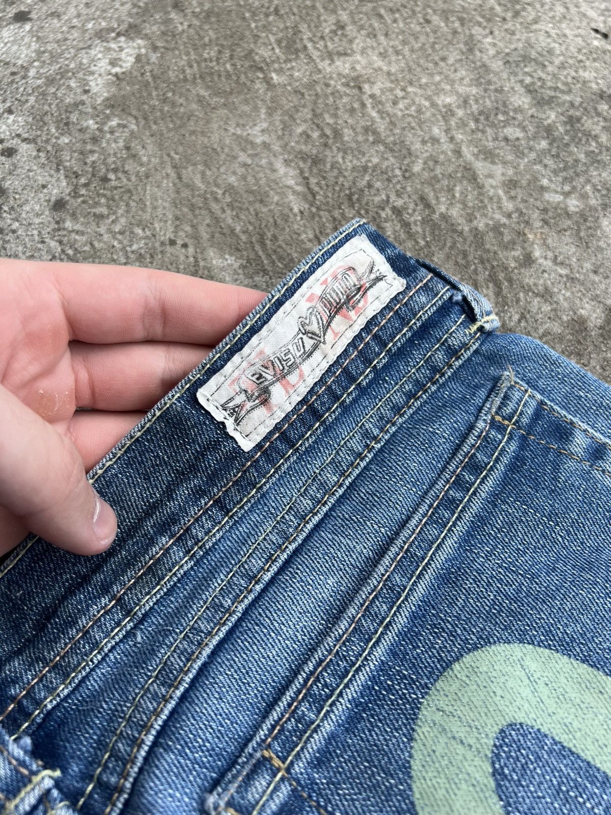 Evisu × Puma Evisu x Puma Jeans big logo Rare evisu jeans Size 28" / US 6 / IT 42 - 5 Thumbnail