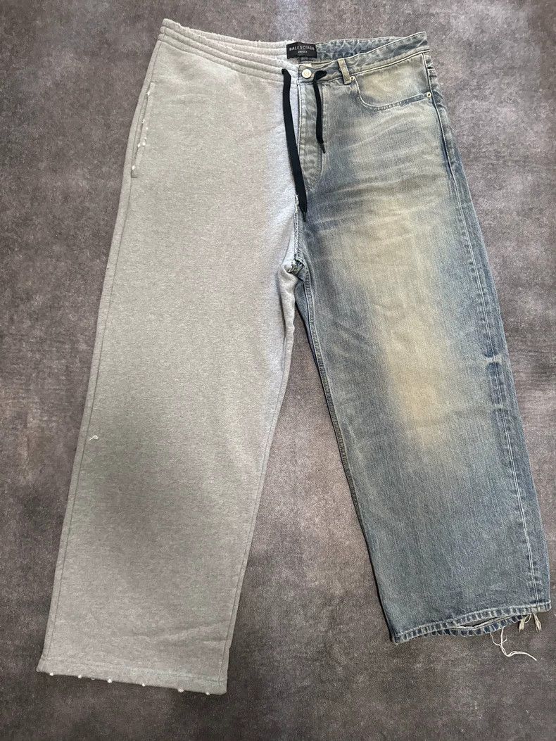 Balenciaga Balenciaga size S Spliced jeans Size US 27 - 1 Thumbnail