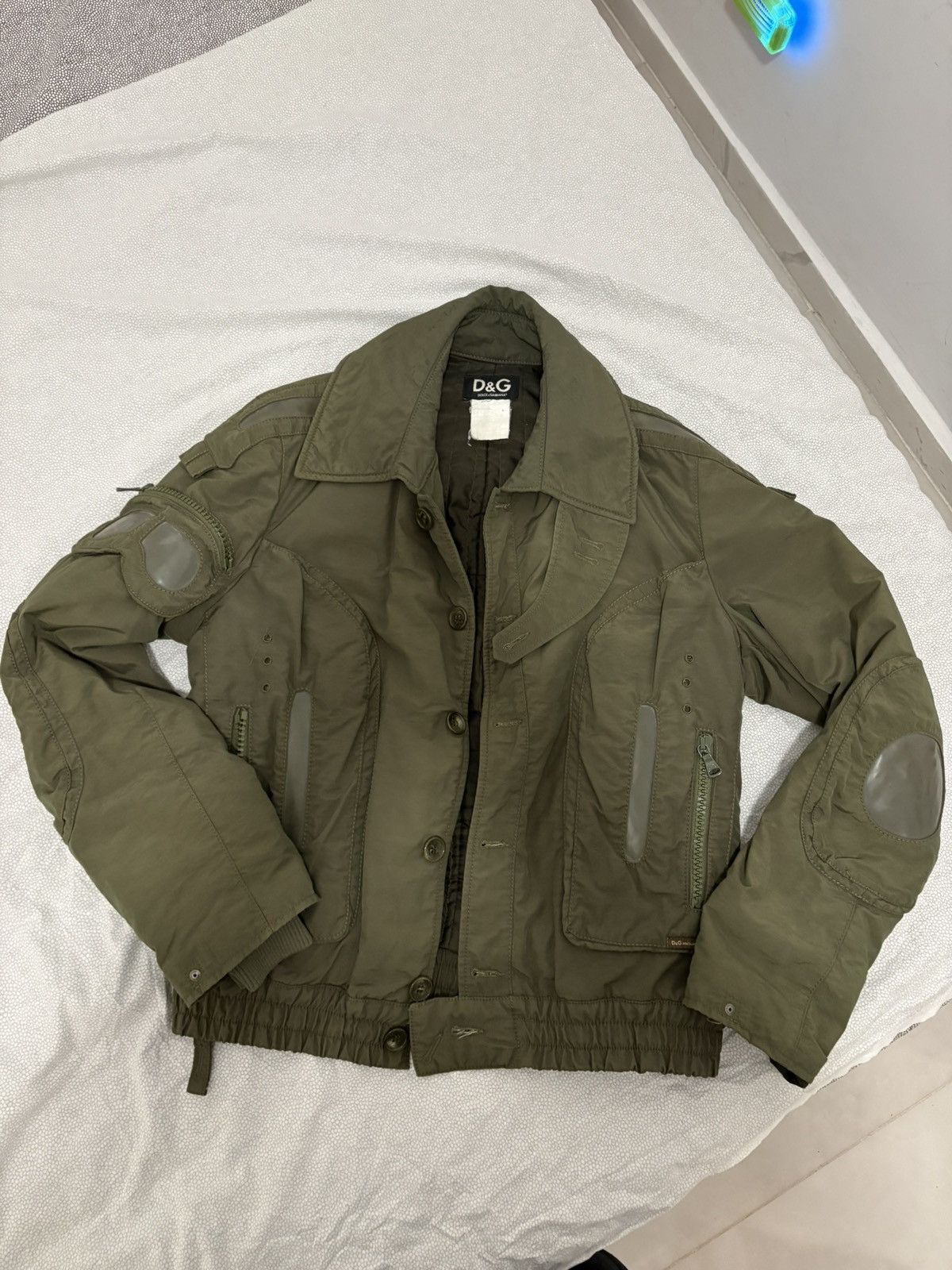Dolce & Gabbana AW 03 DOLCE & GABBANA FLIGHT BOMBER Size US L / EU 52-54 / 3 - 1 Thumbnail