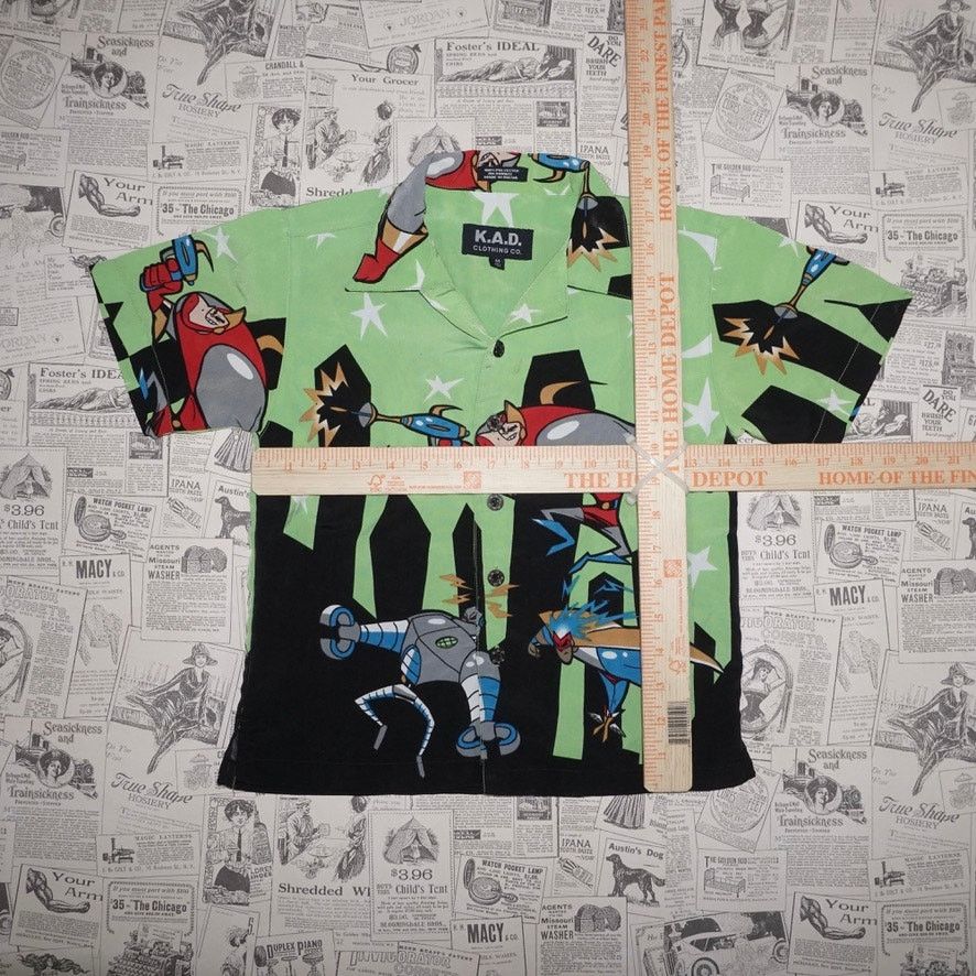 Vintage Medium - Vintage Y2K K.A.D. superhero robot cartoon t-shirt Size US M / EU 48-50 / 2 - 4 Thumbnail