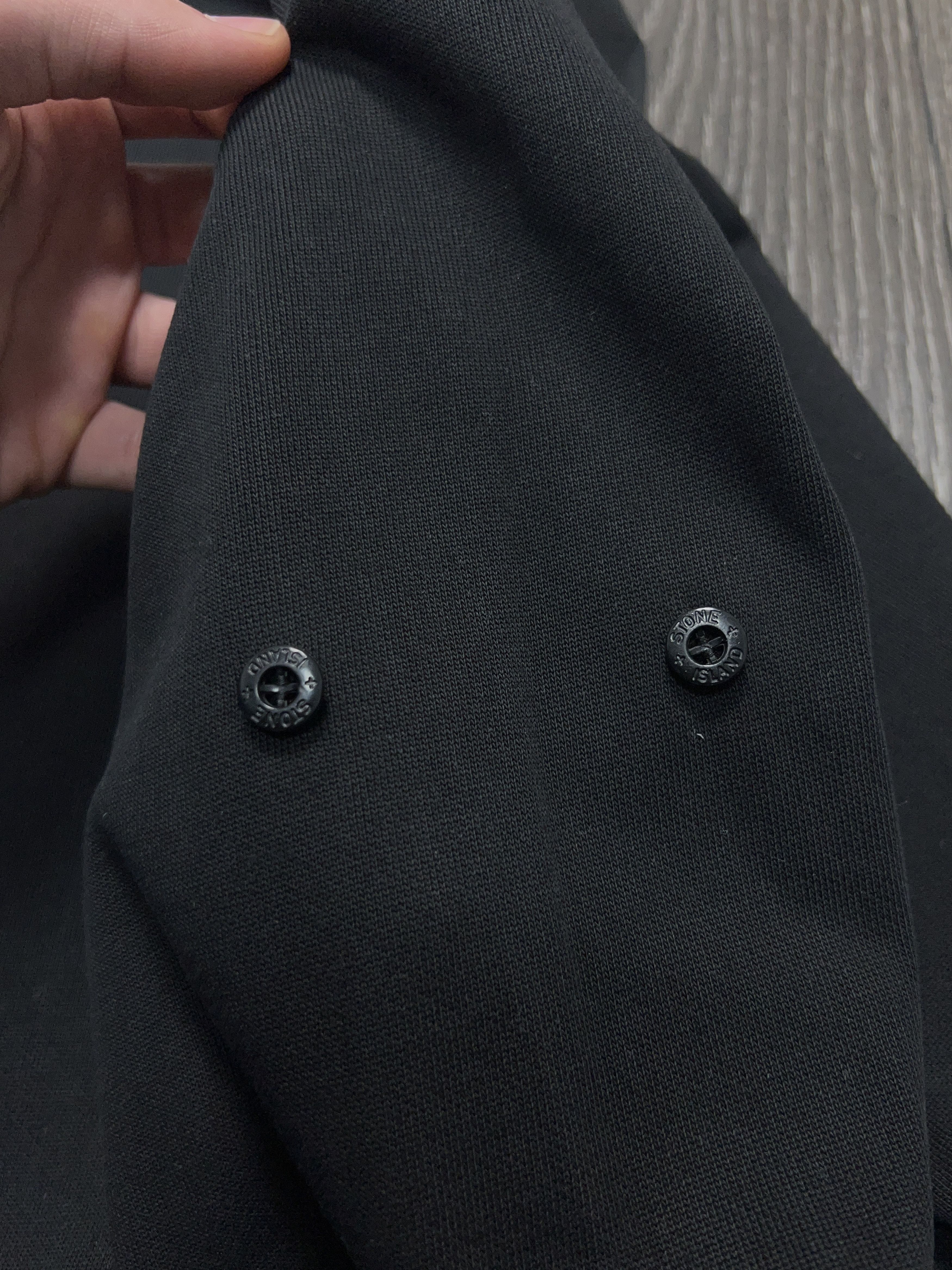 Stone Island Stone Island 2009 Black Cotton Sweatshirt Pullover Size L Size US L / EU 52-54 / 3 - 7 Thumbnail