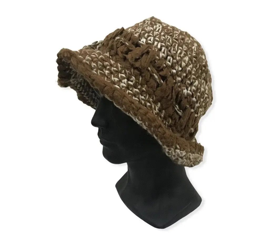 Kapital Japanese Brand Rare Design Knit Beanie Hat Size ONE SIZE - 1 Thumbnail
