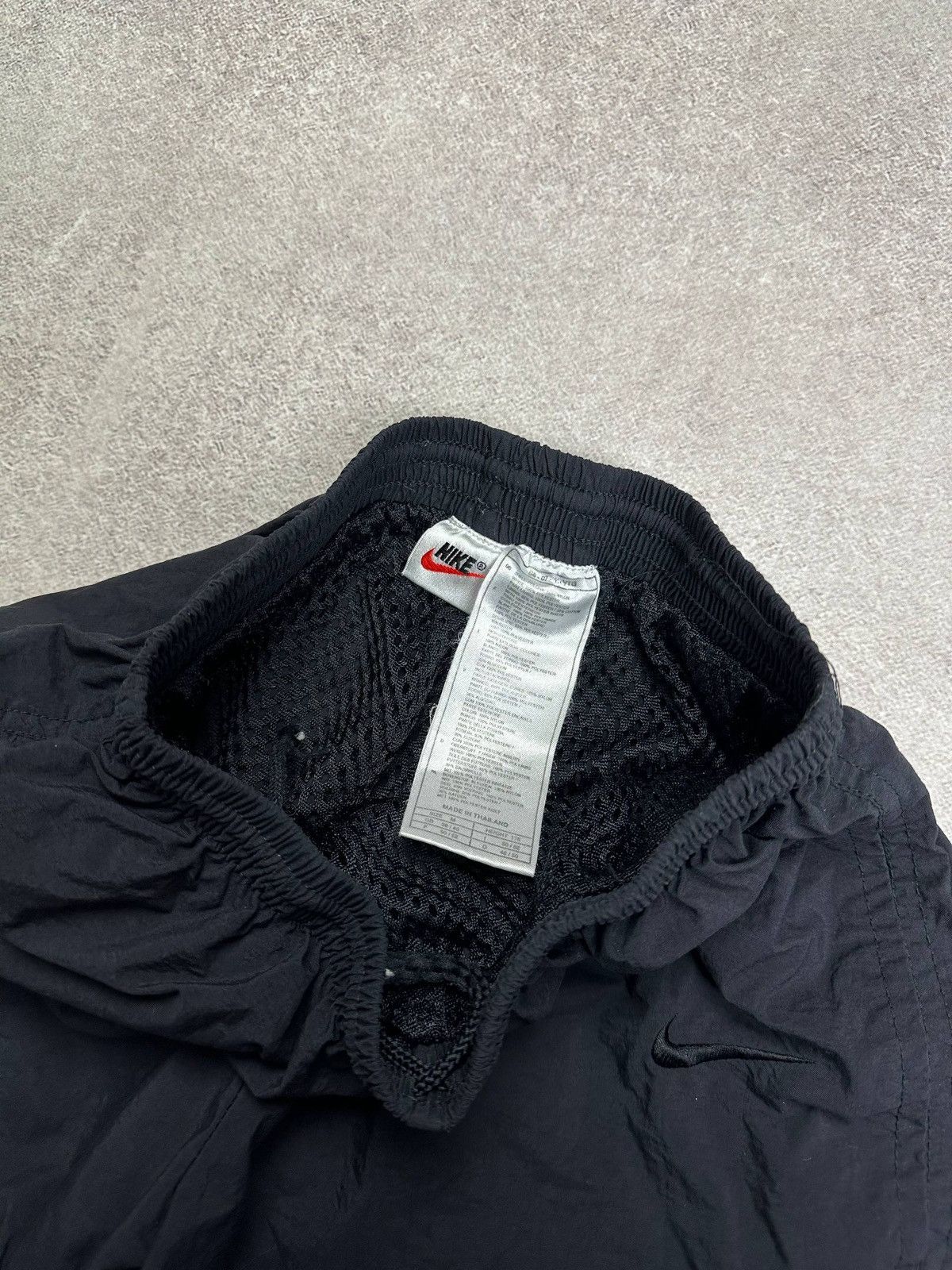 Nike Vintage Nike Swoosh Baggy Retro Nylon Track Pants TN Skepta Size US 31 - 5 Thumbnail