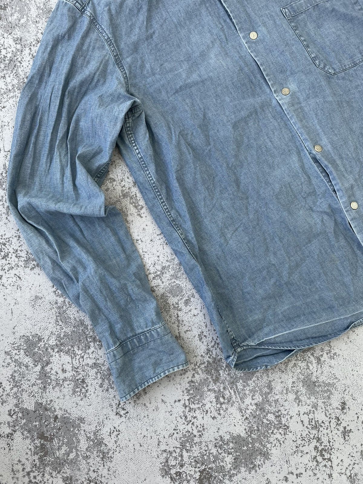 Vintage Agnes B. Homme Paris Denim Shirt